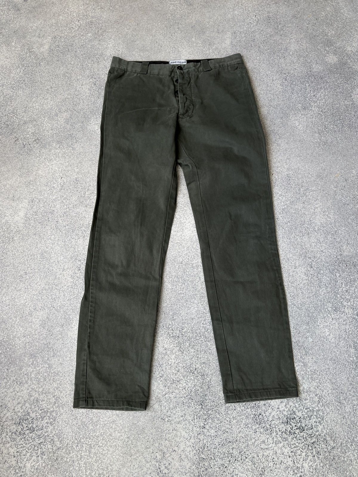 Stone Island × Vintage Vintage Stone Island Chino pants 50 size (It) Size US 33 - 2 Thumbnail
