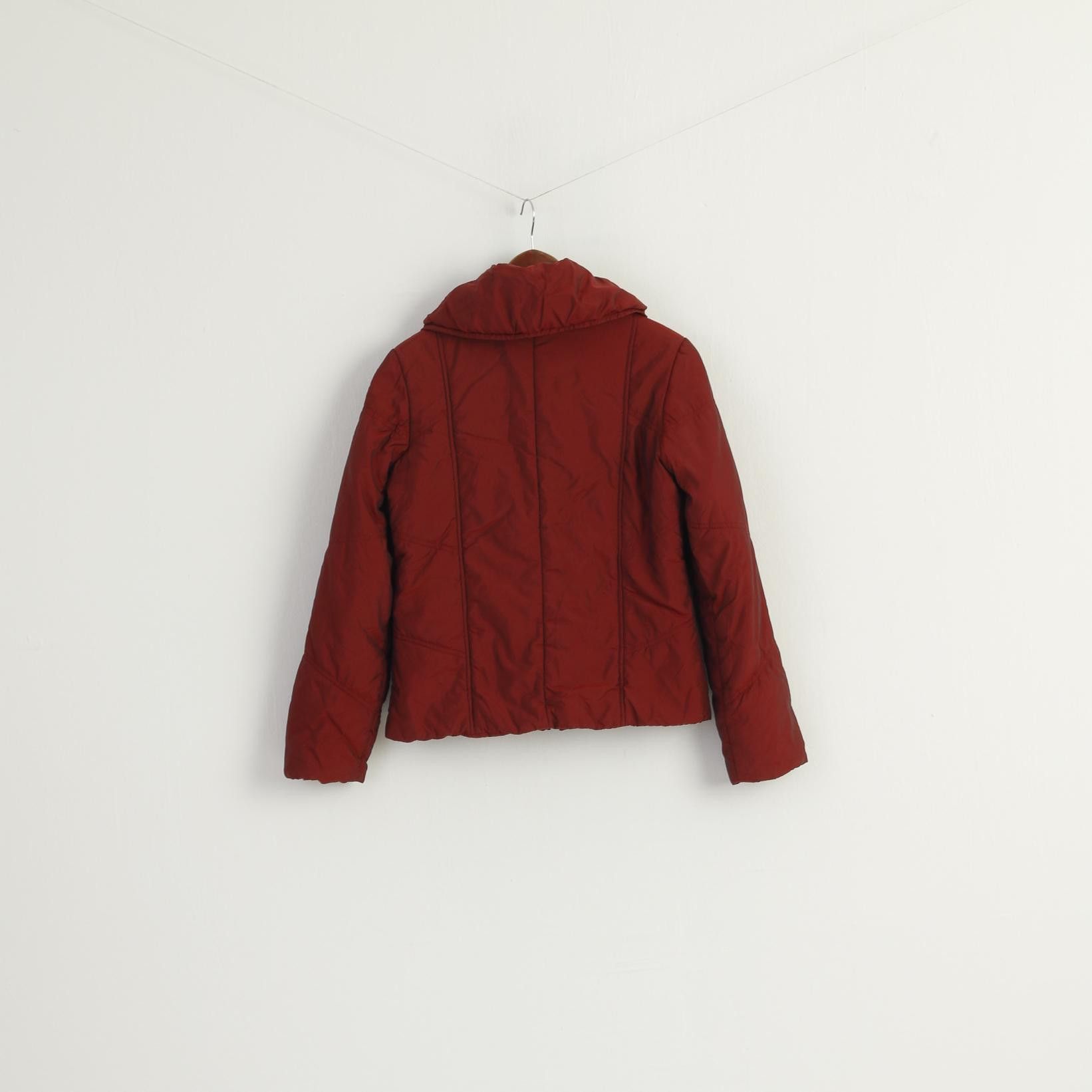 Vintage Silvian Heach Women S Jacket Burgundy 2838 Size S / US 4 / IT 40 - 6 Thumbnail
