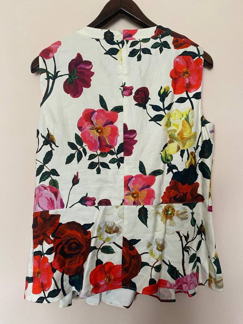 Other Maison Common Sleeveless Blouse Floral Print Size M / US 6-8 / IT 42-44 - 6 Thumbnail