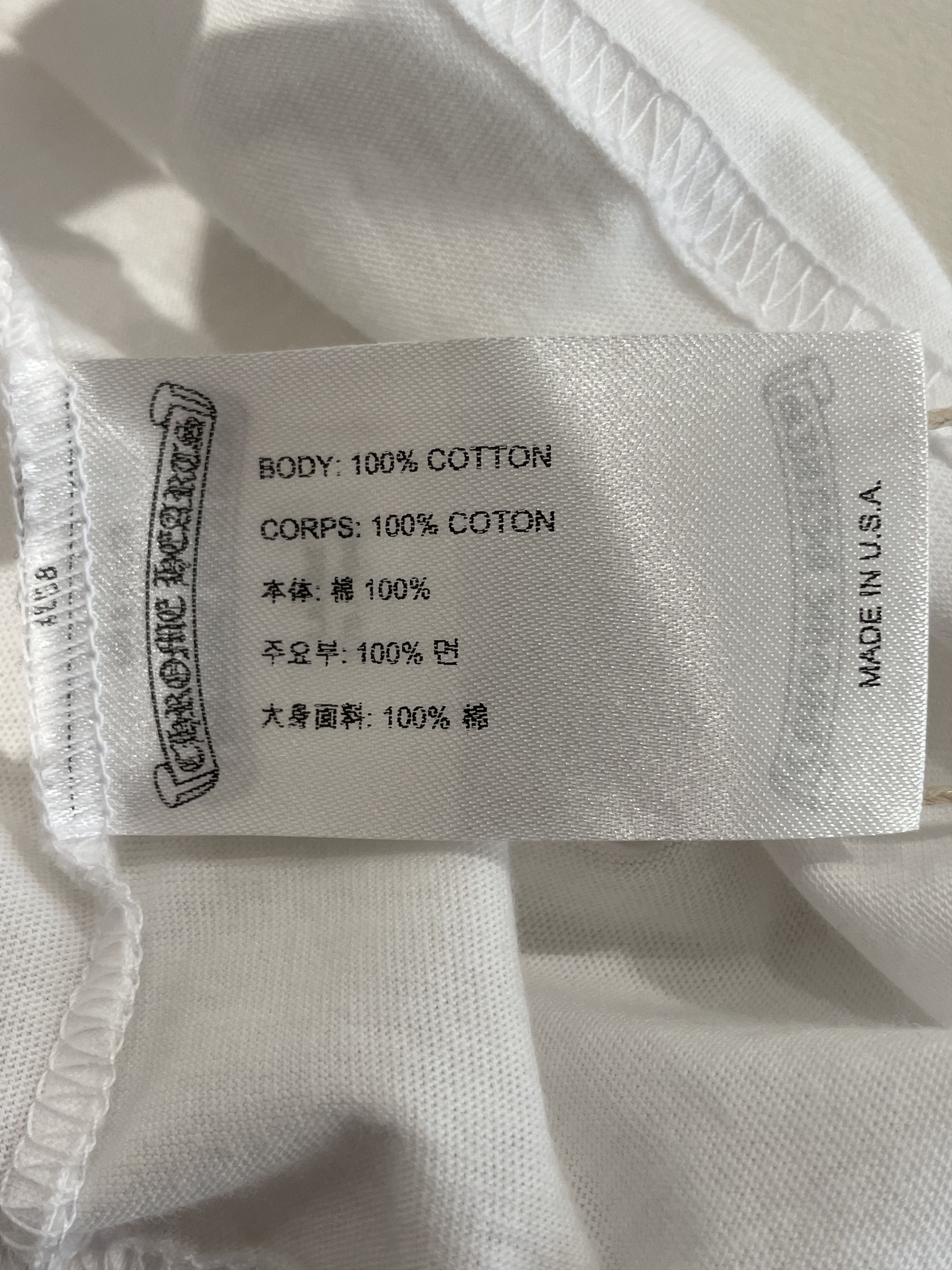 Chrome Hearts Chrome Hearts Tokyo Exclusive Scroll Label Short Sleeve Tee Size US L / EU 52-54 / 3 - 9 Thumbnail