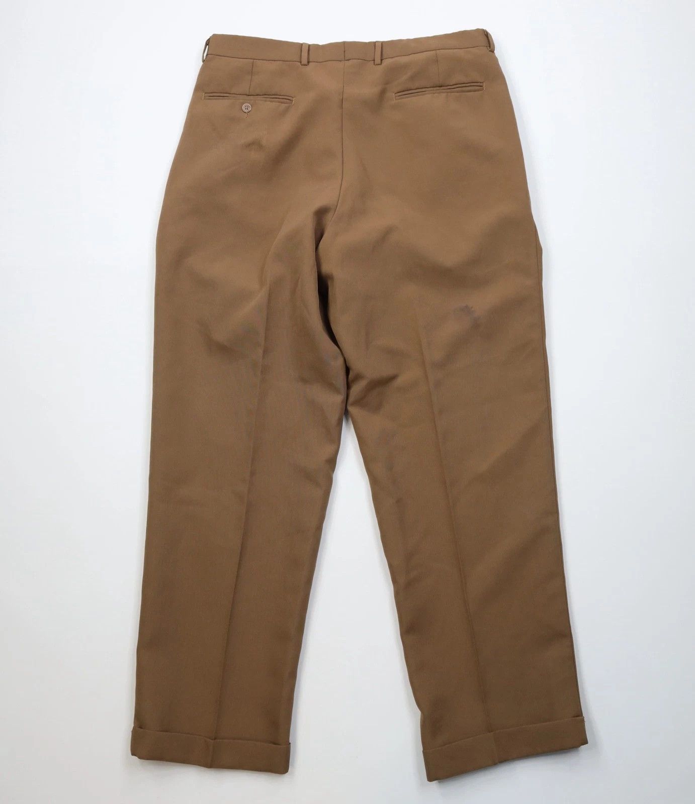 Vintage Vintage 90s Streetwear Knit Wide Leg Chino Pants Brown Size US 38 / EU 54 - 8 Thumbnail