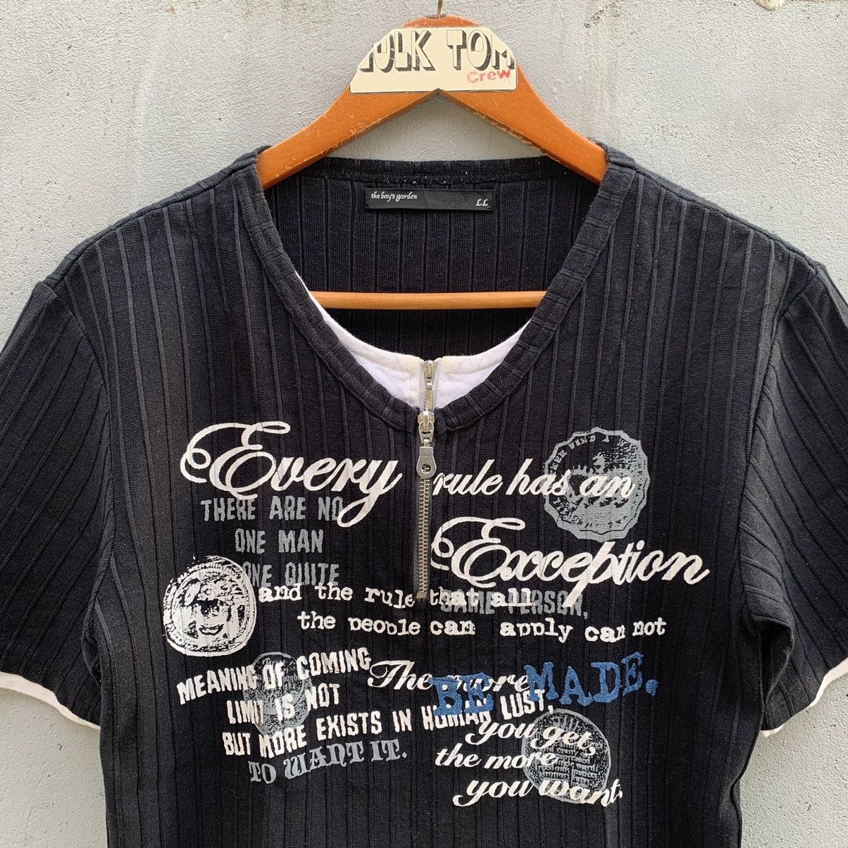 If Six Was Nine × Japanese Brand × Le Grande Bleu (L.G.B.) The Bay's Garden poem tee shirt japanese Harajuku Size US L / EU 52-54 / 3 - 5 Thumbnail