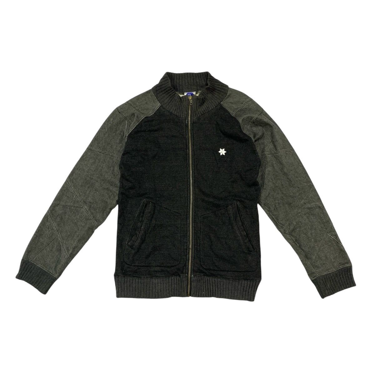 ABAHOUSE Abahouse Nordic Rescue Patchworks Denim Zipper Jacket Size US M / EU 48-50 / 2 - 2 Thumbnail