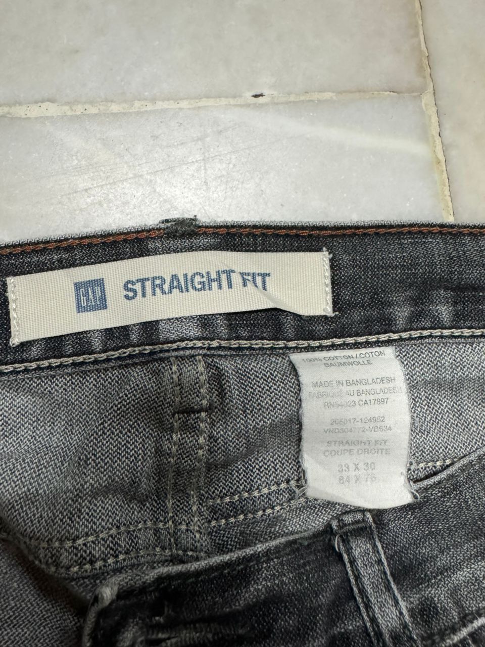 Gap 💥Thrashed Grunge💥90s Gap Mudwash Distressed Straight Fit Size US 32 / EU 48 - 9 Thumbnail
