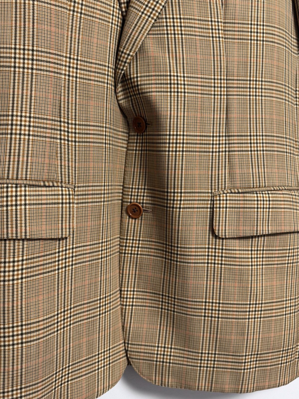 Belvest Belvest Wool Blazer Sport Coat Houndstooth Size XL Size 42R - 6 Thumbnail