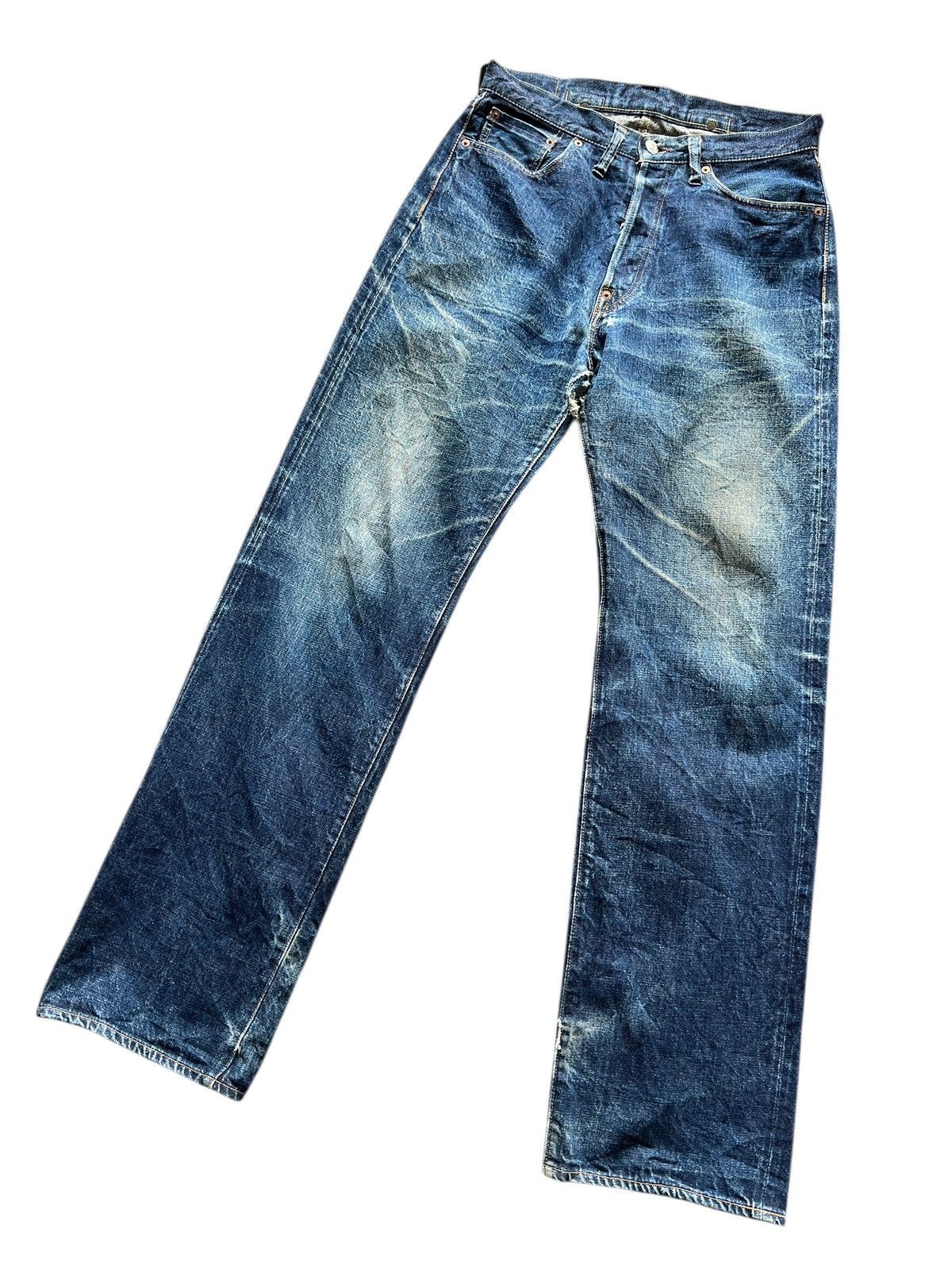 Denime 🔥 Denime Authentic Lot 669 Selvedge Hidden Rivet Denim Jeans Size US 30 / EU 46 - 5 Thumbnail