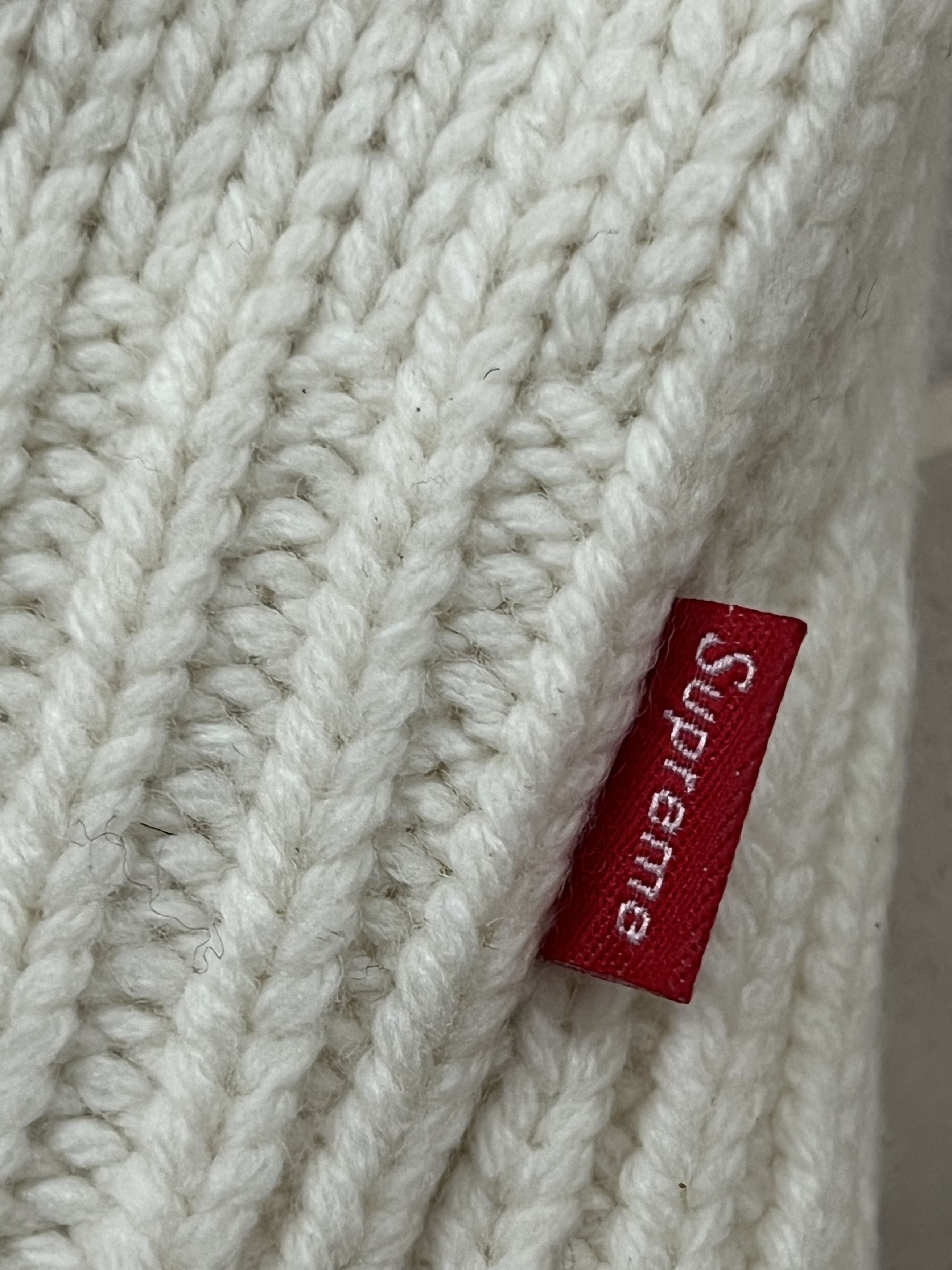 Supreme Supreme Snowmobile Sweater crewneck cross knit wear Supreme Supreme Snowmobile Sweater crewneck cross knit wear