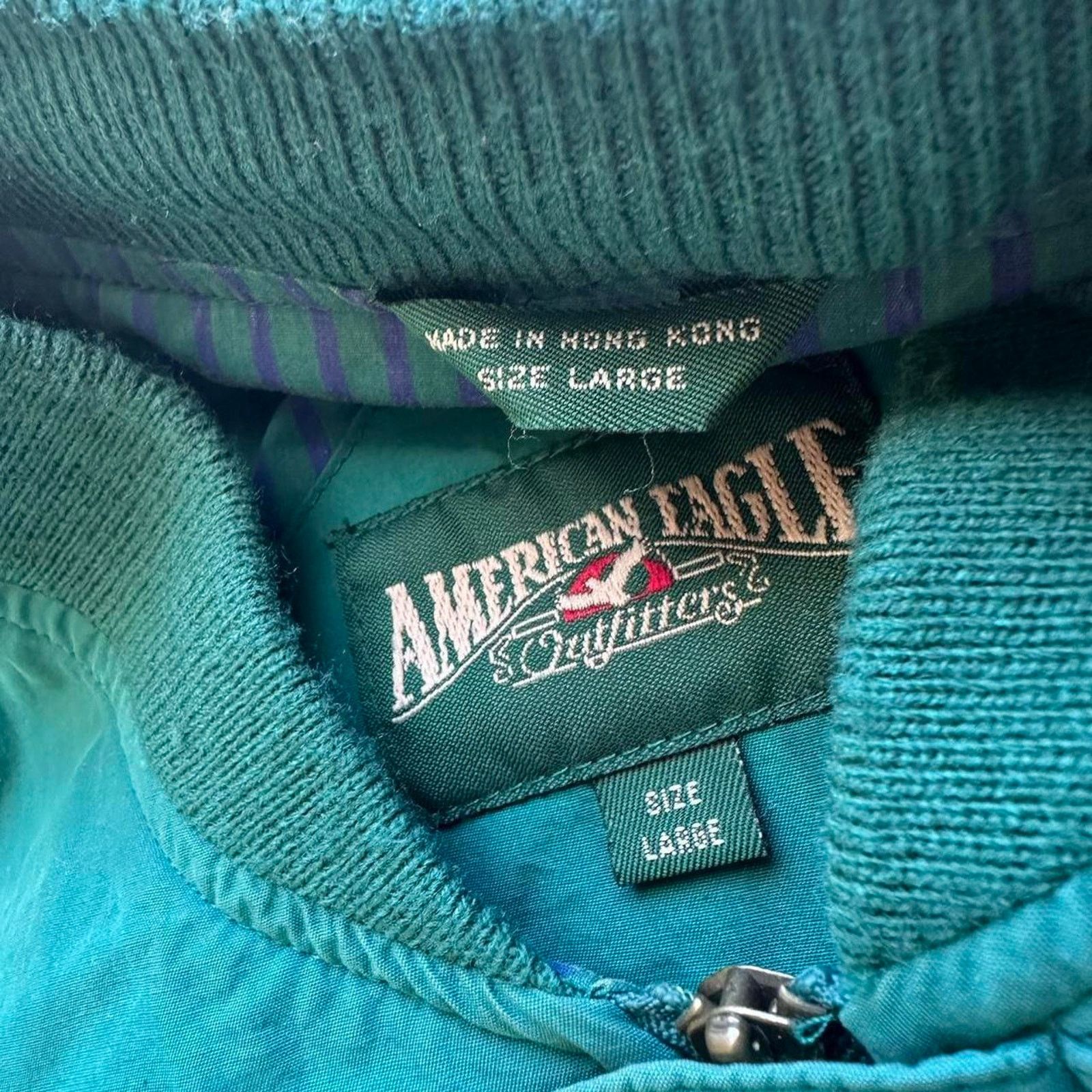 American Eagle Outfitters Vintage American Eagle Bomber Jacket Size Mens Large Size US L / EU 52-54 / 3 - 7 Thumbnail