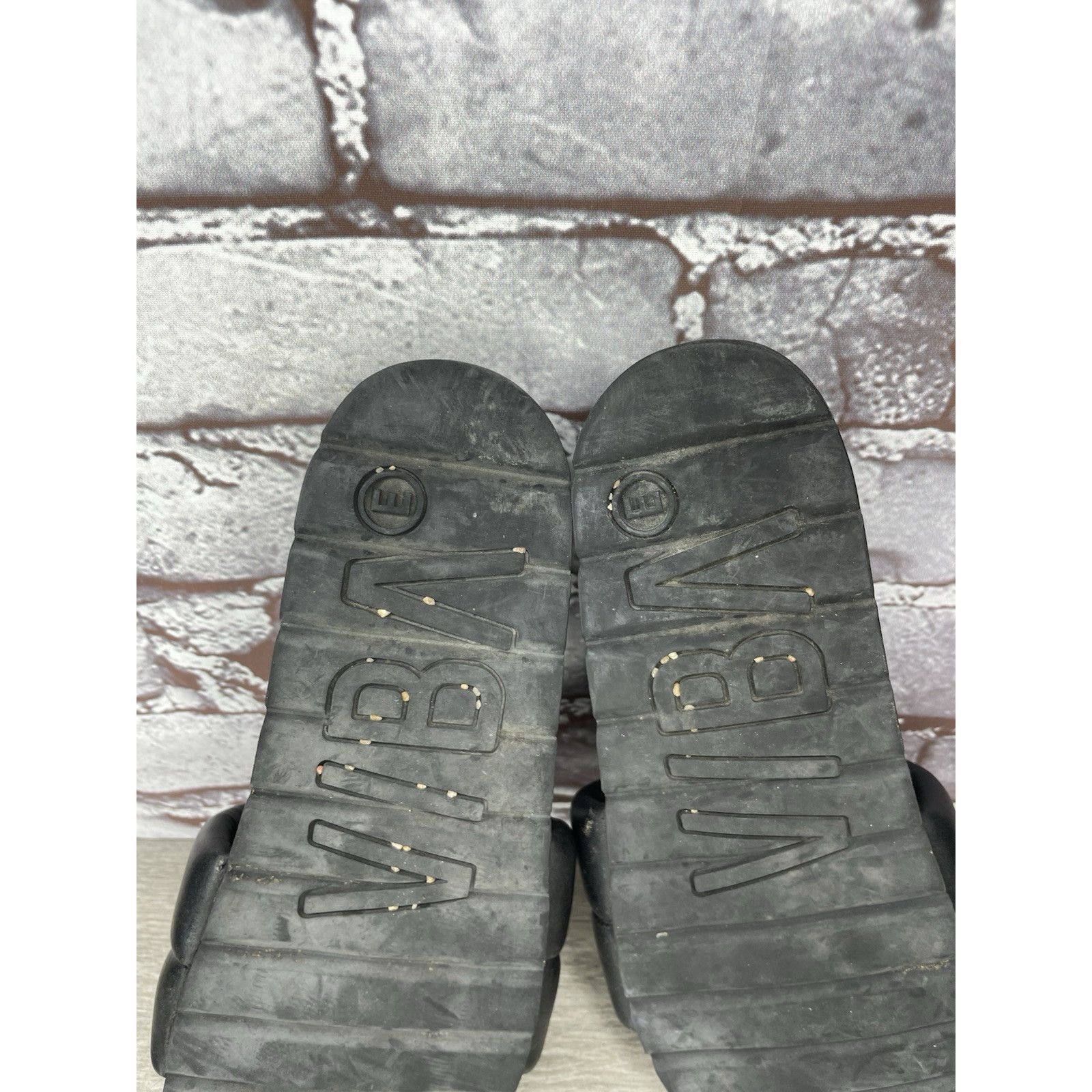 Other VIBA Porto Preto Black Leather Portugal Slides Sandals Women Size US 6.5 / IT 36.5 - 19 Thumbnail