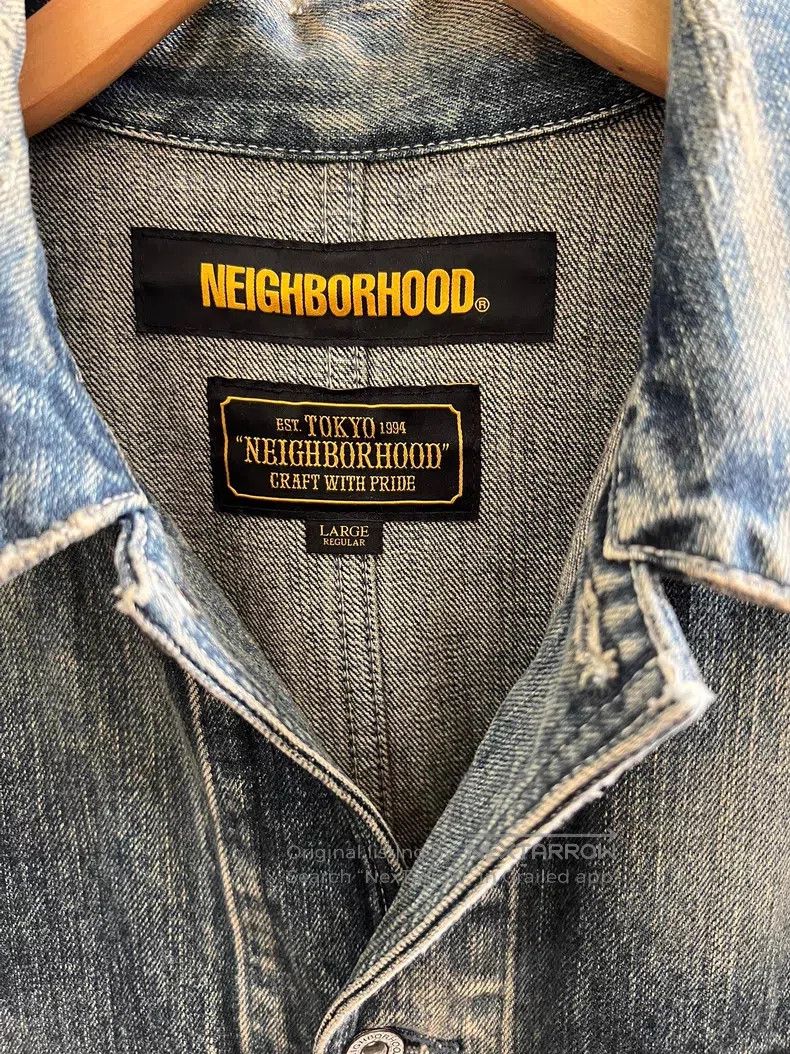 Neighborhood Neighborhood Denim Jacket Size US L / EU 52-54 / 3 - 2 Thumbnail