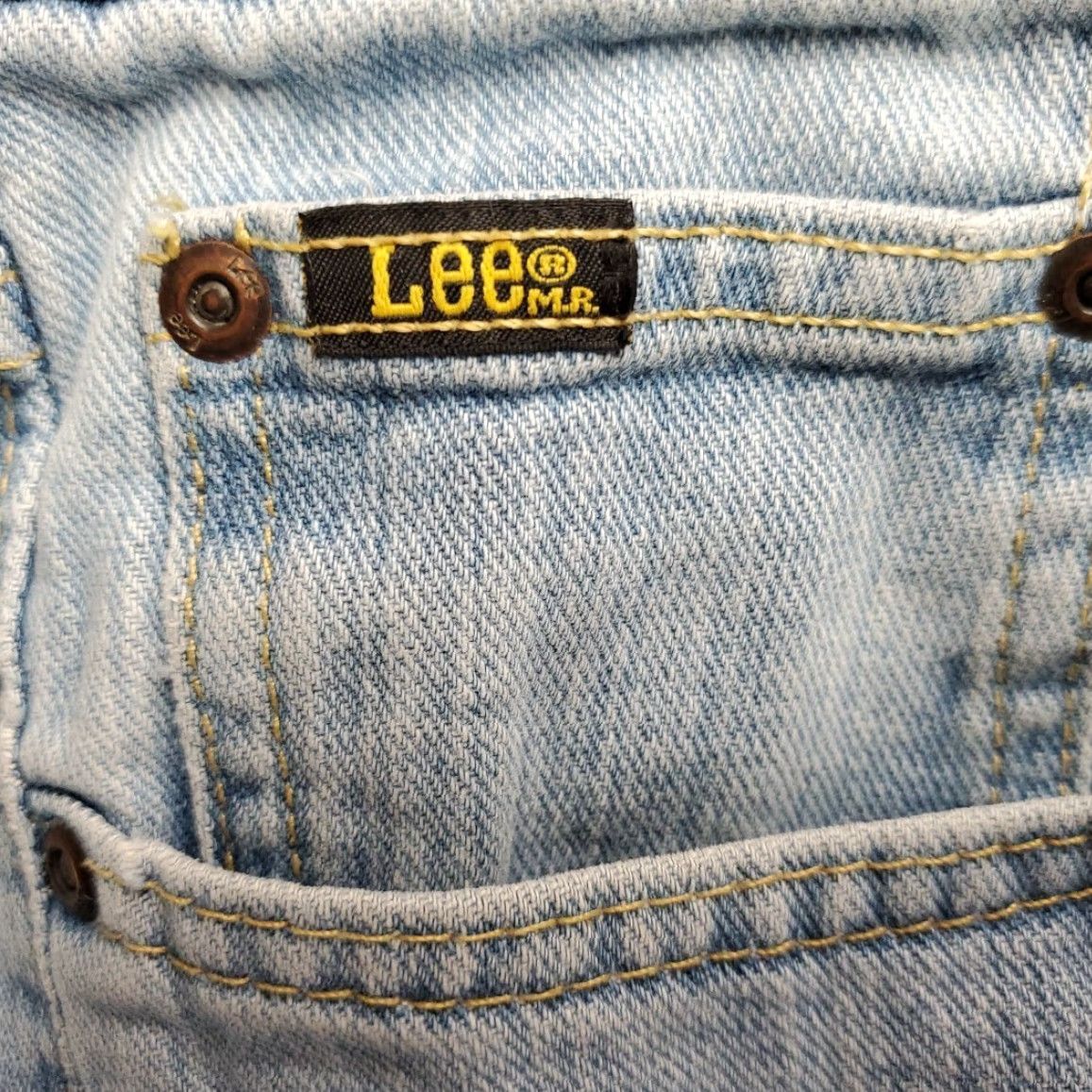 Lee VINTAGE Lee Jeans Mens 34x30 Blue Denim Relaxed Loose Casual Baggy Y2K Jeans Mens Blues Denim 34 30 Baggy Relaxed Size US 34 / EU 50 - 7 Thumbnail