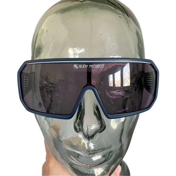 Vintage Rudy Project Cycling Shield Visor Sunglasses - Italy 🇮🇹 Size ONE SIZE - 7 Thumbnail
