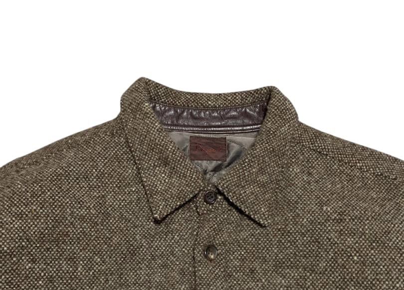 Issey Miyake Vintage Papas By Issey Miyake Wool Flannel Shirt Jacket Size US L / EU 52-54 / 3 - 5 Thumbnail
