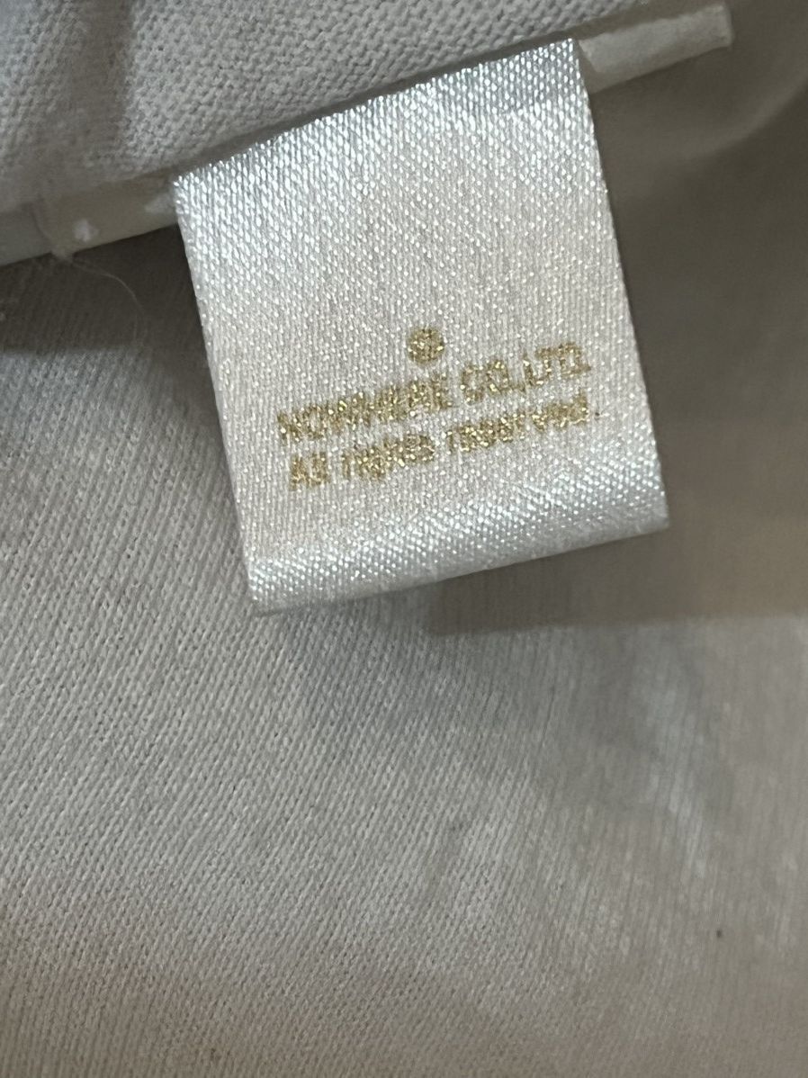 Bape WHITE WGM SHARK L/S CREWNECK RELAXED FIT Size US L / EU 52-54 / 3 - 10 Thumbnail