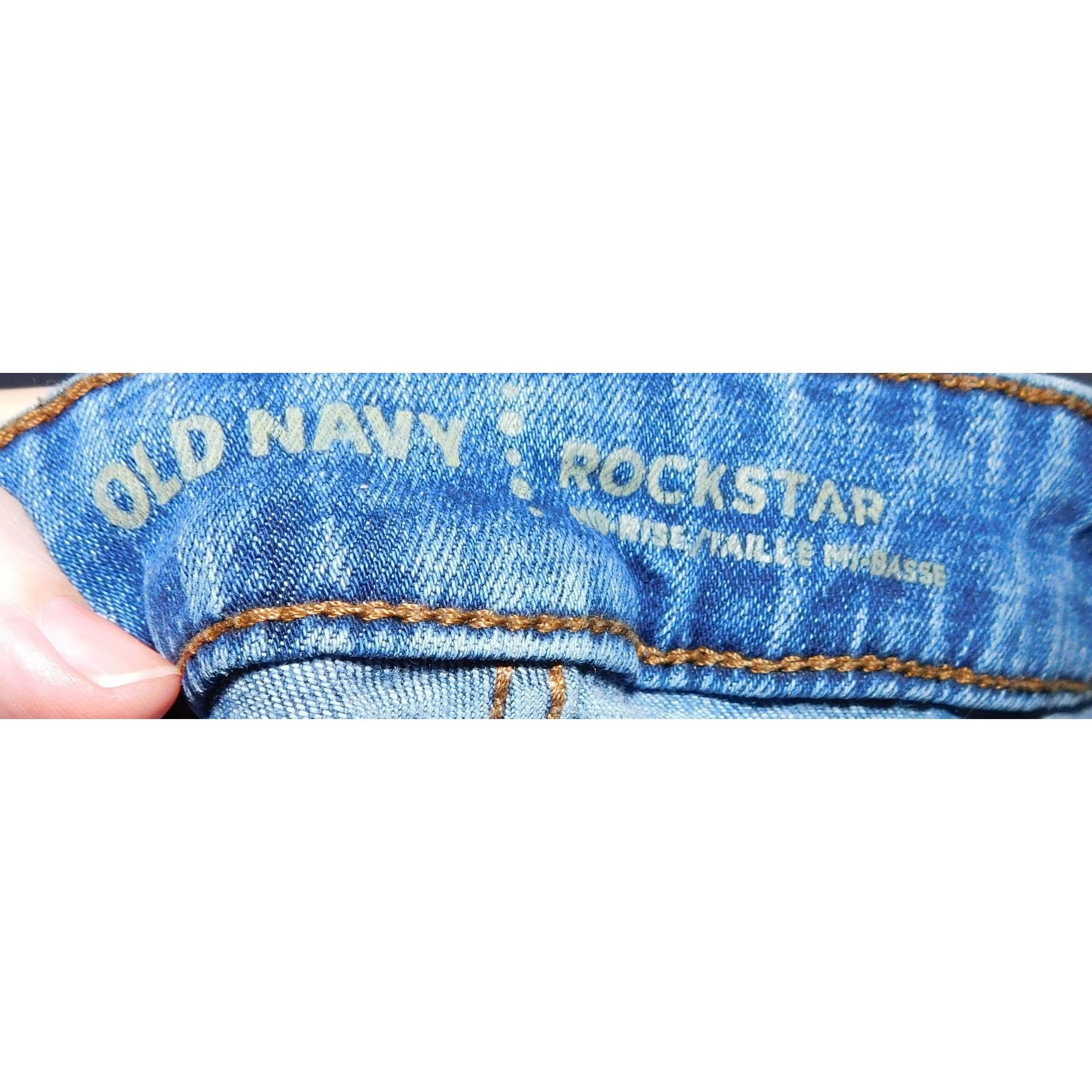Old Navy Casual Classic Old Navy Rockstar Jeans Juniors Size 10 Size 28" / US 6 / IT 42 - 7 Thumbnail