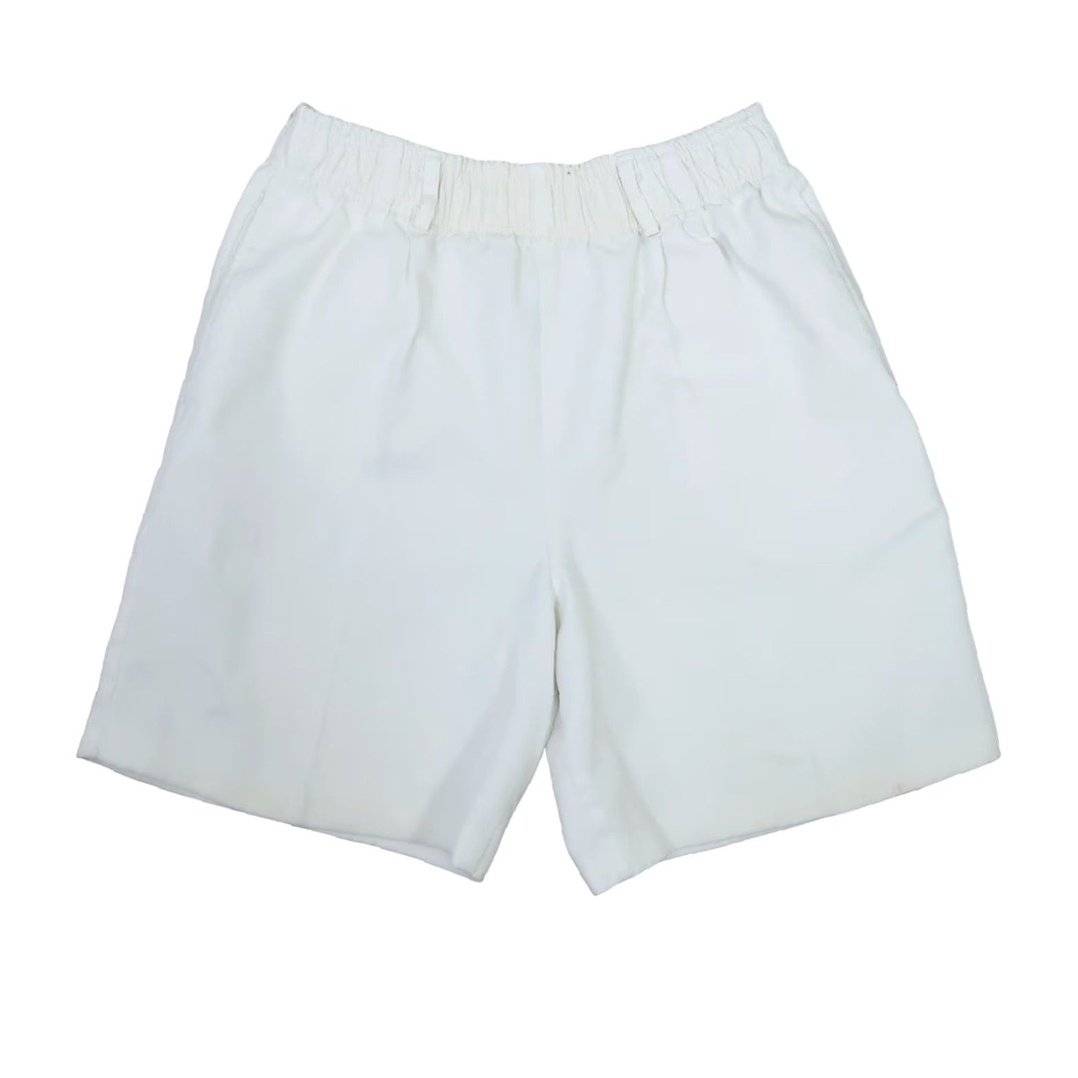 Vintage VINTAGE Bon Worth White High Rise Pull-On Shorts Women S Chino Cotton 90s Casual Belt Loops Pockets 6.5 Inseam Size 28" / US 6 / IT 42 - 2 Thumbnail