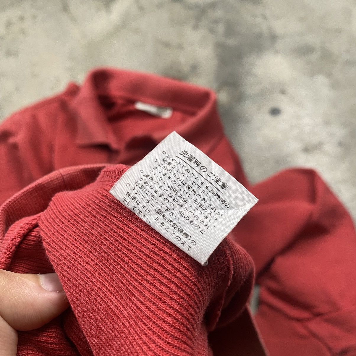 Lacoste × Vintage 90s Distressed Lacoste Boxy Knit Polos Sweatshirt Size M / US 6-8 / IT 42-44 - 7 Thumbnail