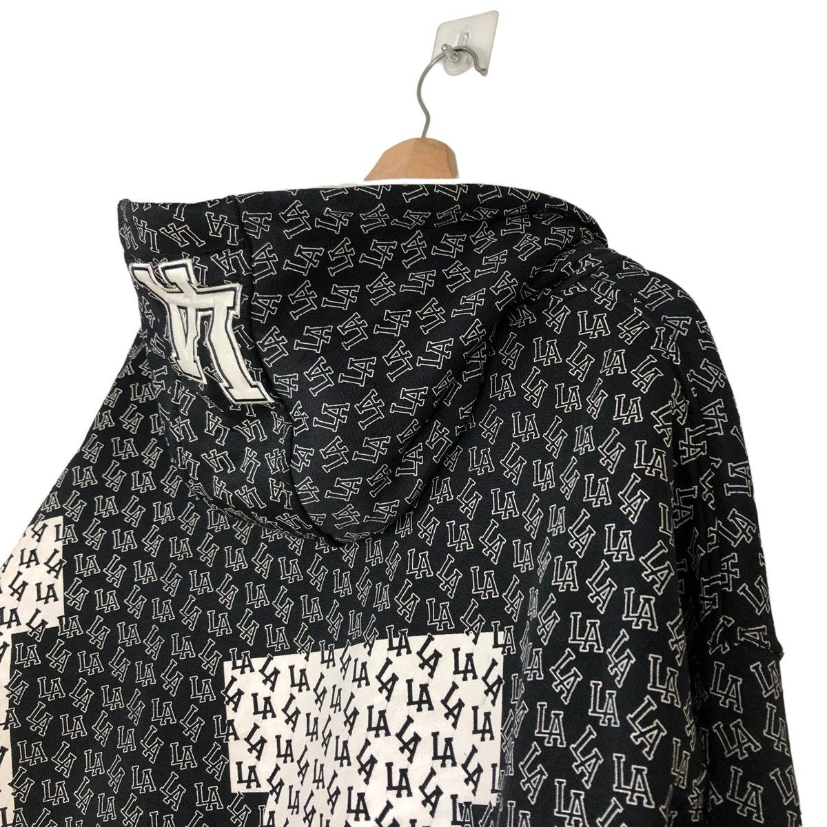 Japanese Brand × Vintage 🔥VINTAGE HOODIE JACKET LOS ANGELES FULL PRINT Size US L / EU 52-54 / 3 - 10 Thumbnail