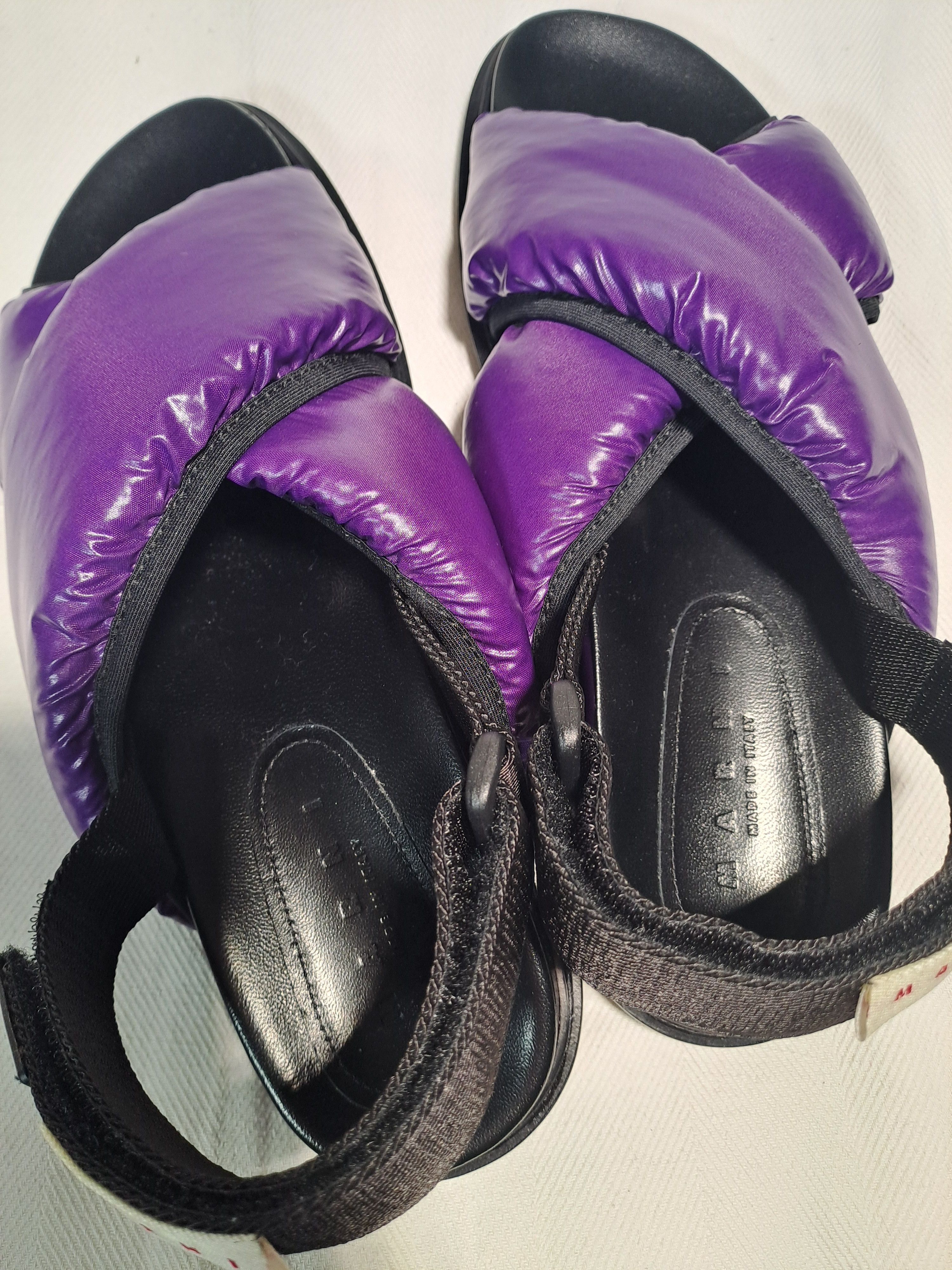 Marni Marni Fussbet sandals 40 IT puffy violet NEW Size US 10 / IT 40 - 4 Thumbnail
