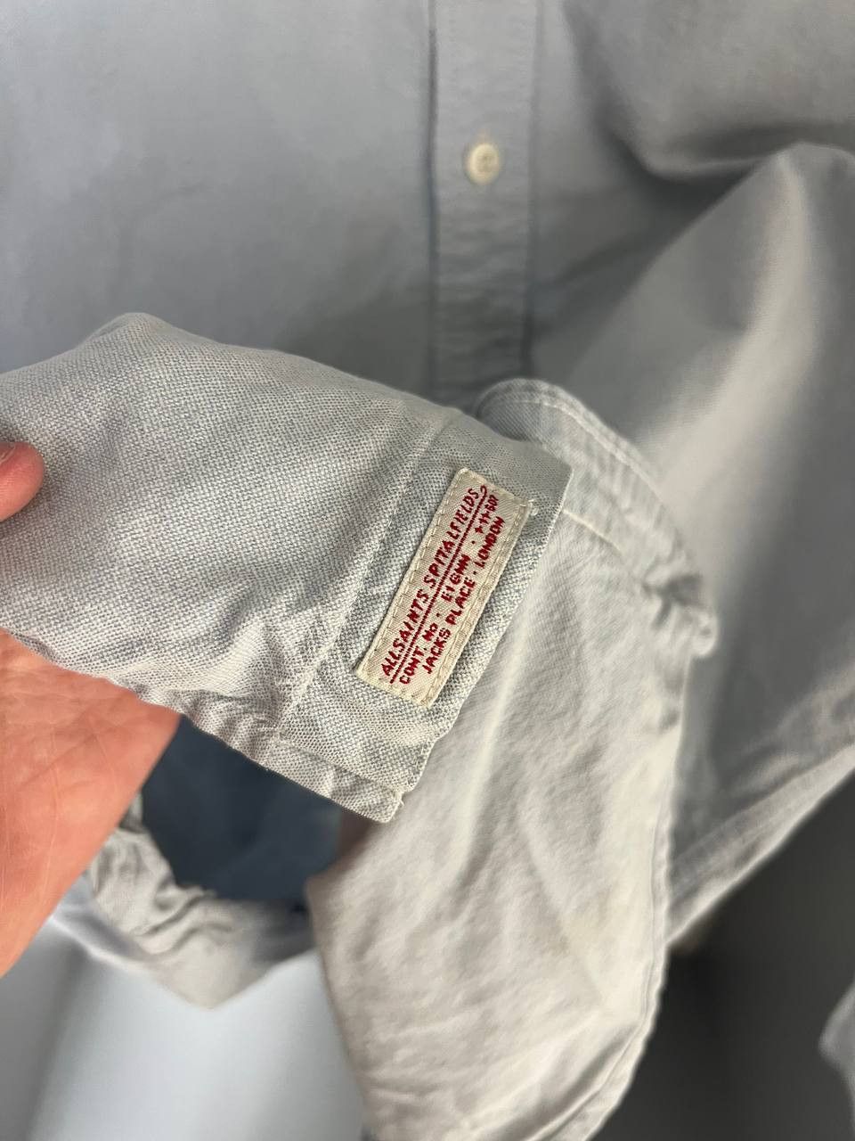 Allsaints VINTAGE ALLSAINTS SPITALFIELDS CLASSIC CASUAL SHIRTS JAPAN Size US XL / EU 56 / 4 - 6 Thumbnail