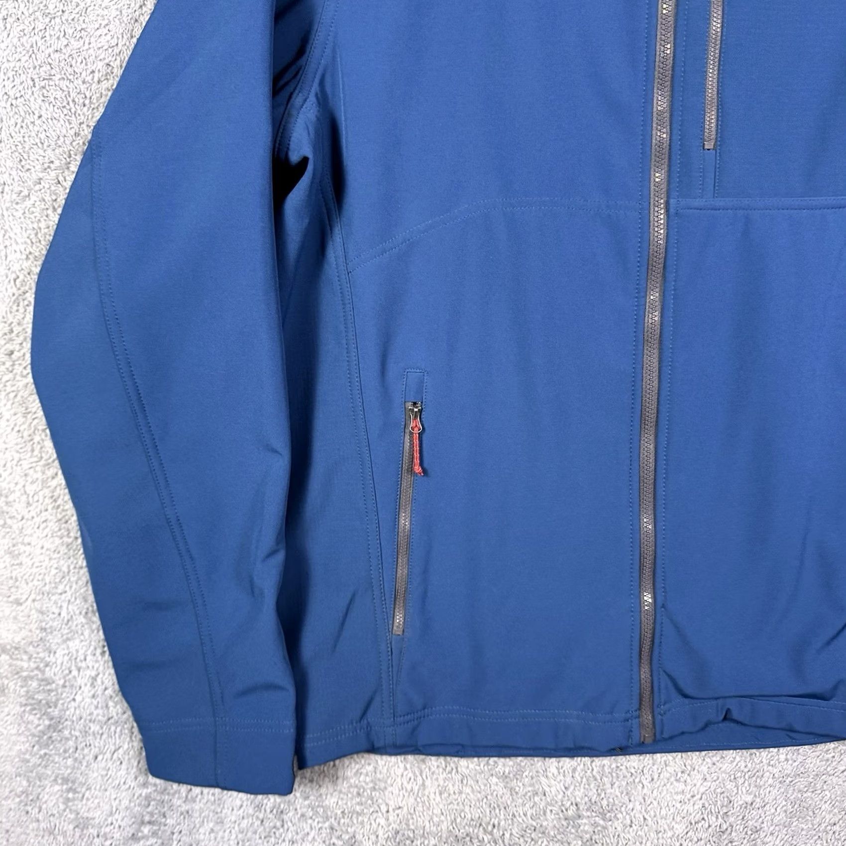 Eddie Bauer Eddie Bauer Jacket Mens XLT XL Tall Blue Softshell Full Zip Fleece Lined Tech Windbreaker Outdoor Hiking Size US XL / EU 56 / 4 - 2 Thumbnail