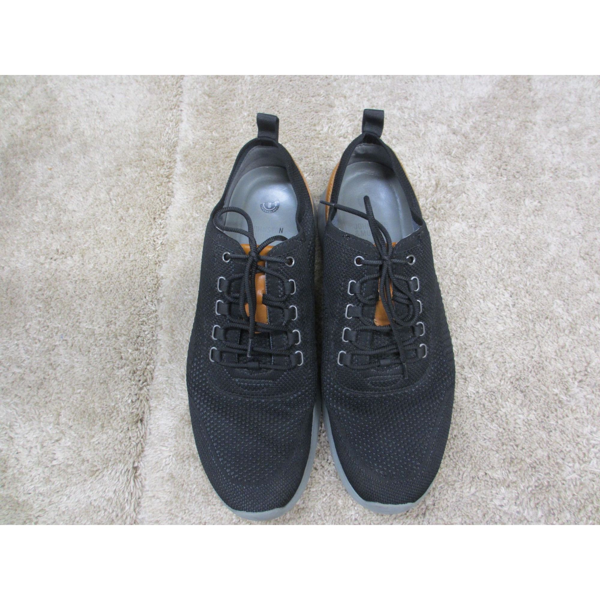 Johnston & Murphy Amhurst by Johnston and Murphy Black & Brown Sneakers With G Size US 12 / EU 45 - 1 Thumbnail