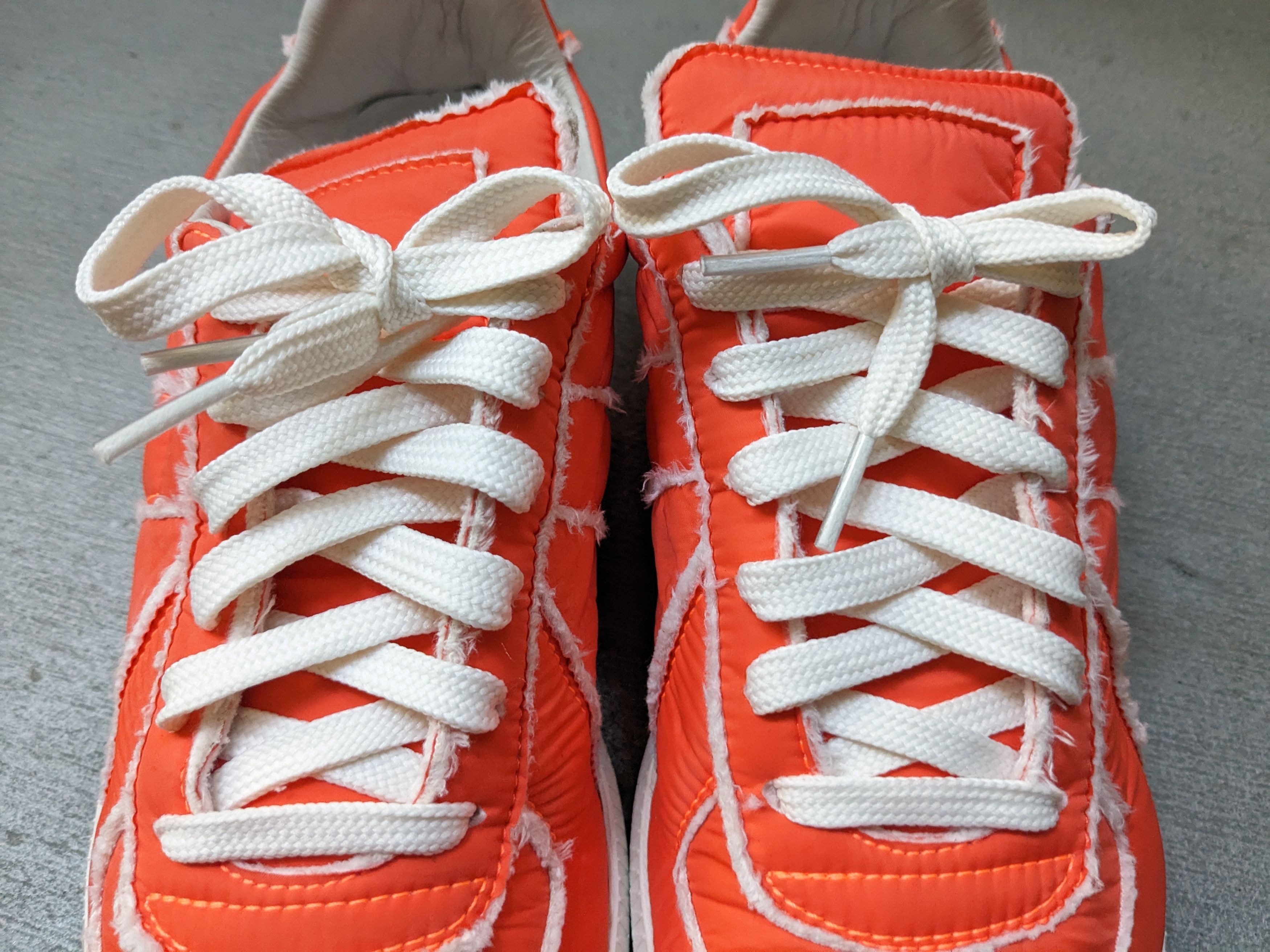 Maison Margiela Maison Margiela GAT Replica Orange White 7 40 Leather Size US 7 / EU 40 - 4 Thumbnail