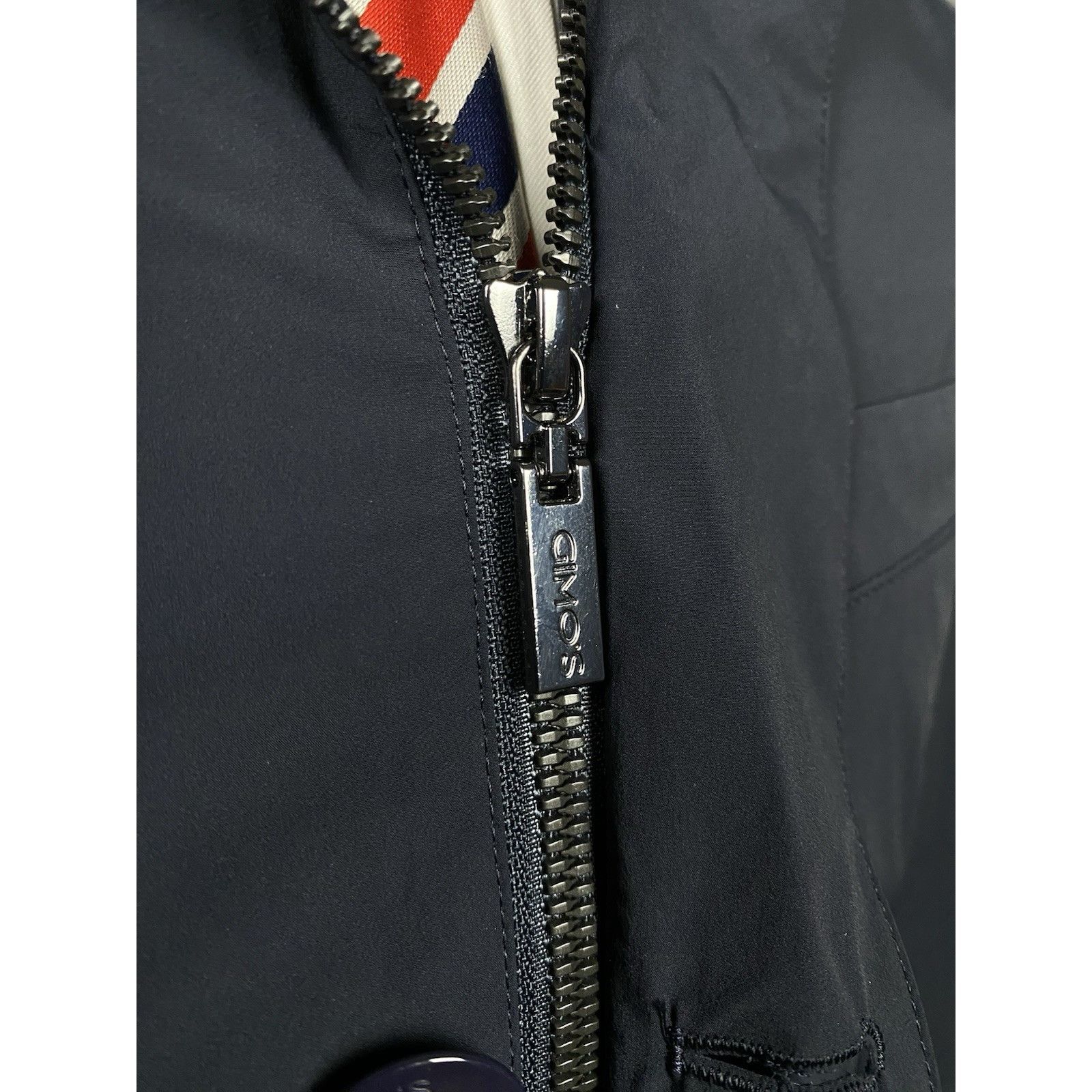 Gimo's MINT! Gimo's Men's Navy Blue Multipocket Utility Sportcoat J Size US L / EU 52-54 / 3 - 9 Thumbnail