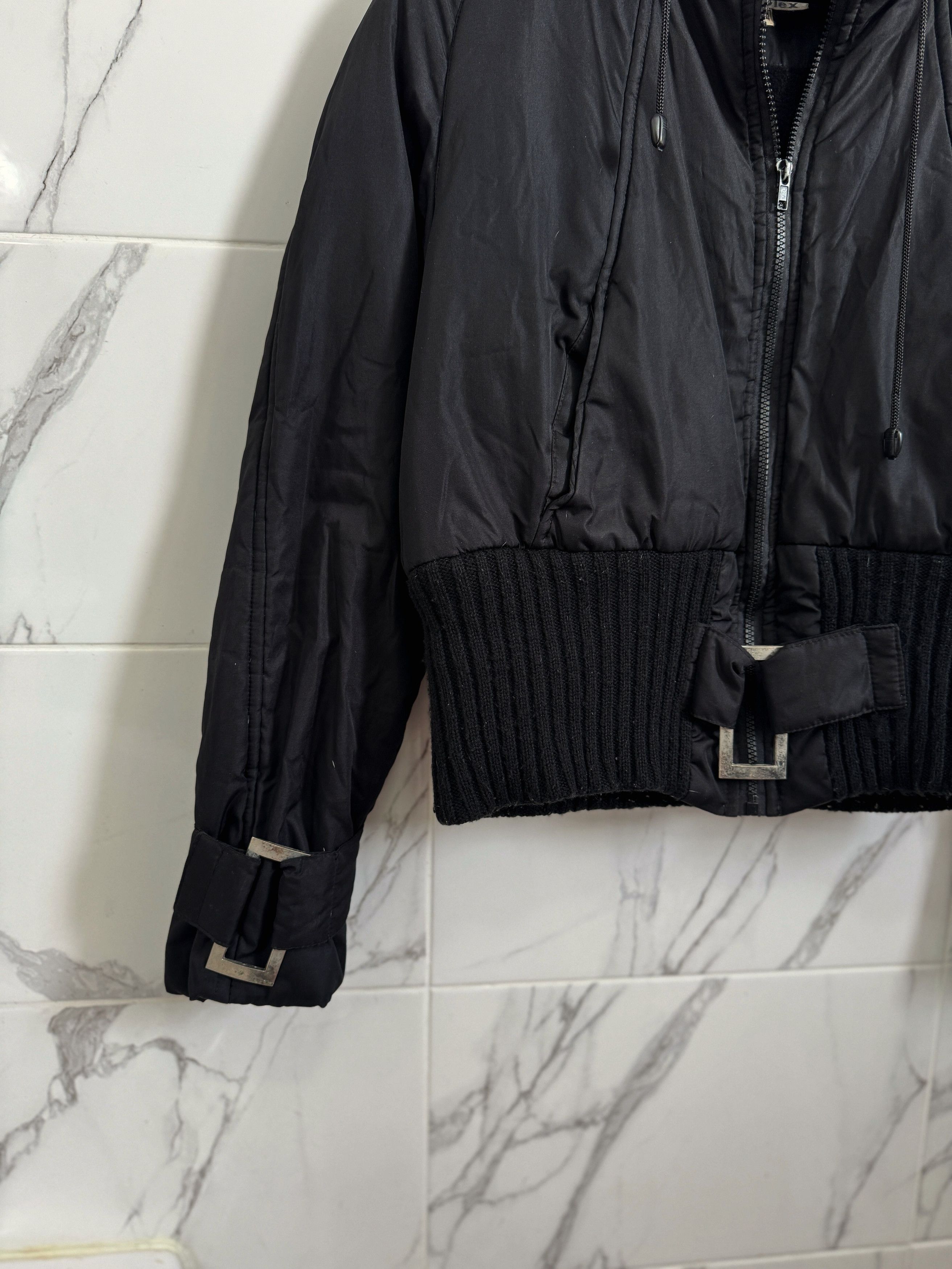 Vintage Y2K Archive Tech Hooded Jacket Cropped Utility Core Size US S / EU 44-46 / 1 - 2 Thumbnail