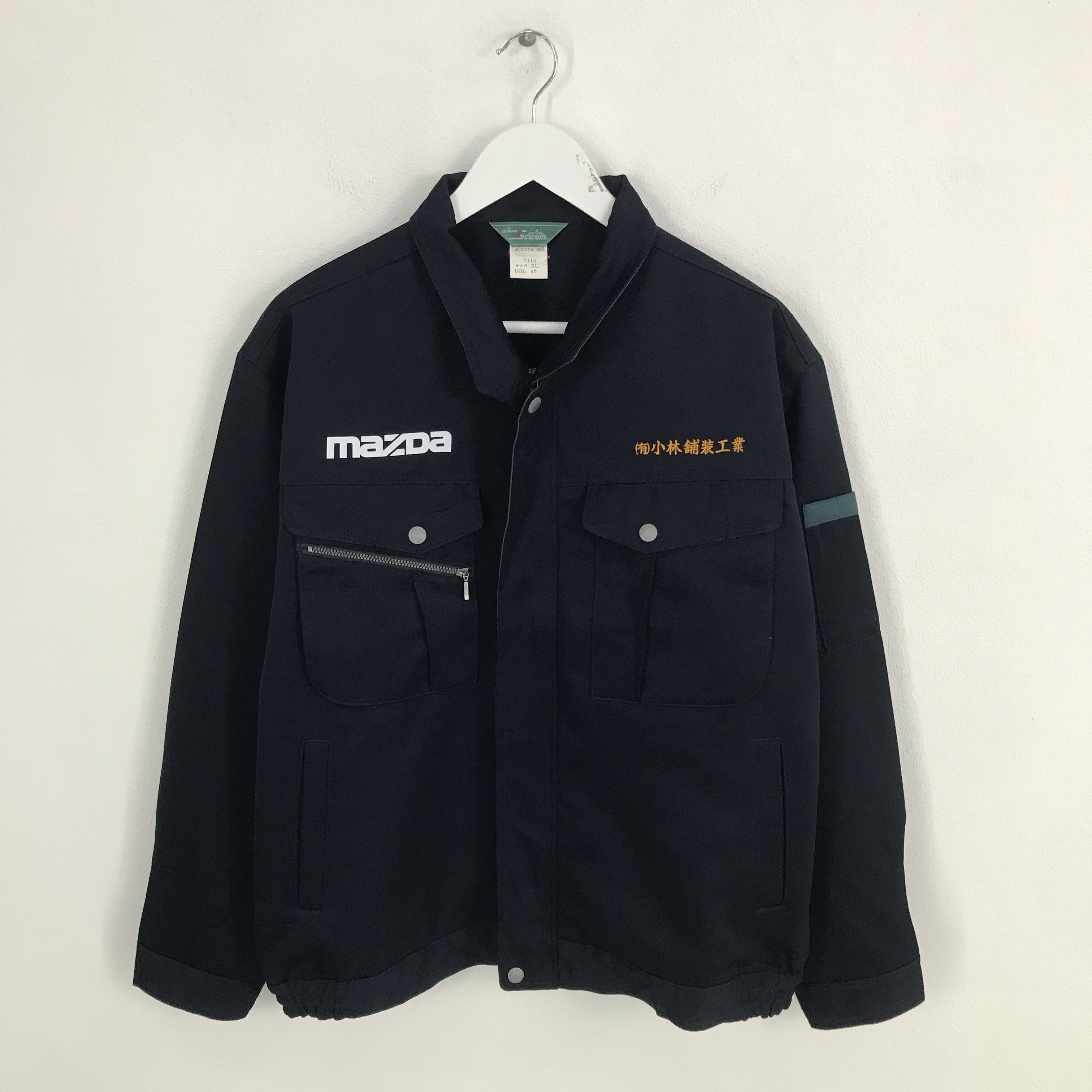 Japanese Brand Rare Mazda Racing Custom Worker Uniform Jacket Size US L / EU 52-54 / 3 - 2 Thumbnail