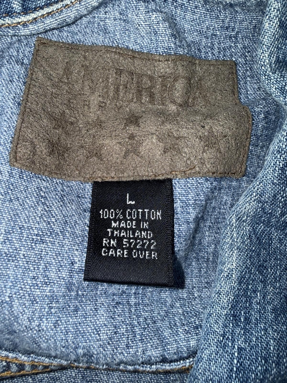 Unknown London VTG America Perry Ellis Blue Denim Vest Jacket Sleeveless Size US L / EU 52-54 / 3 - 5 Thumbnail