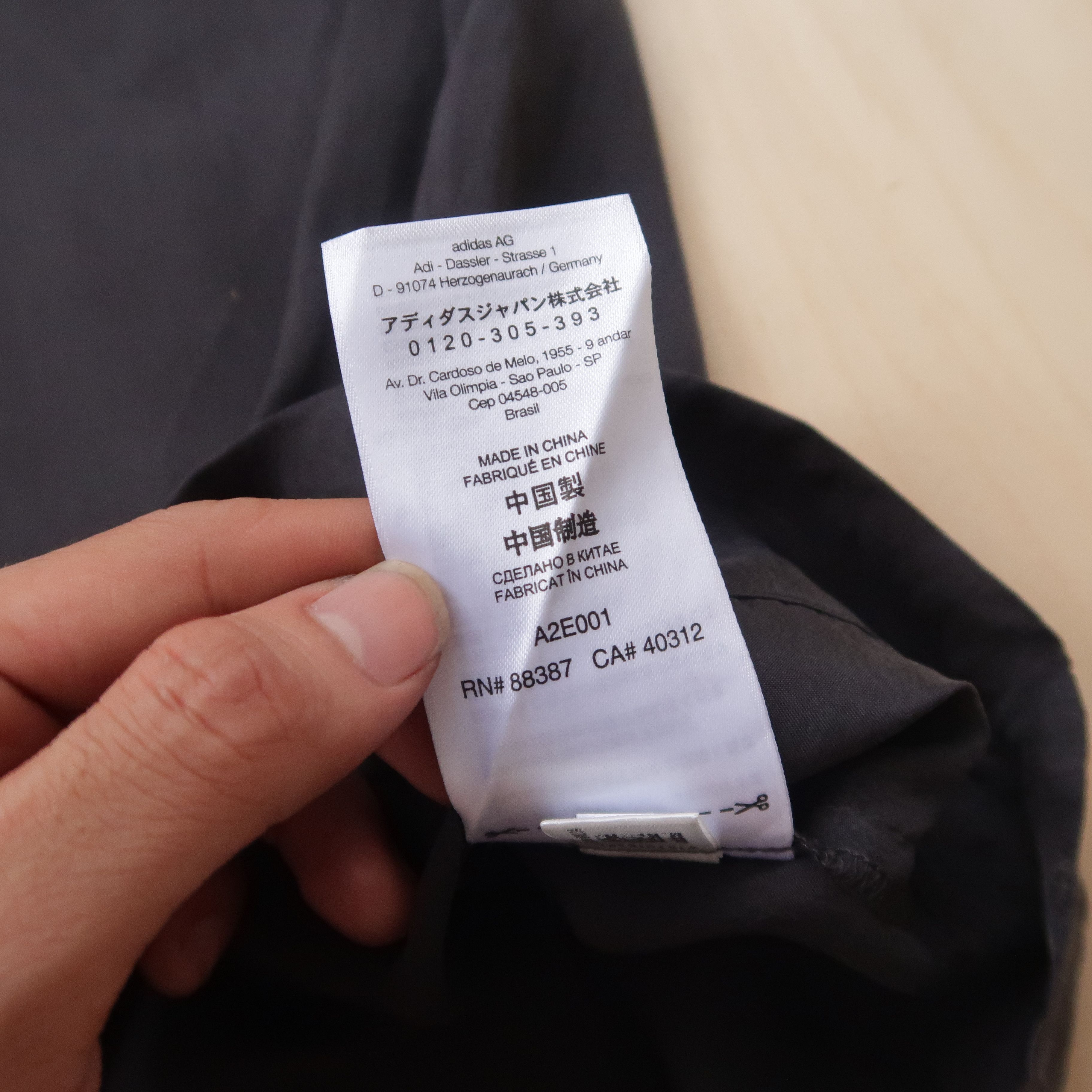 Y-3 2021 Yohji Yamamoto Y-3 CH3 Sanded Cupro Asymmetric Size US M / EU 48-50 / 2 - 11 Thumbnail