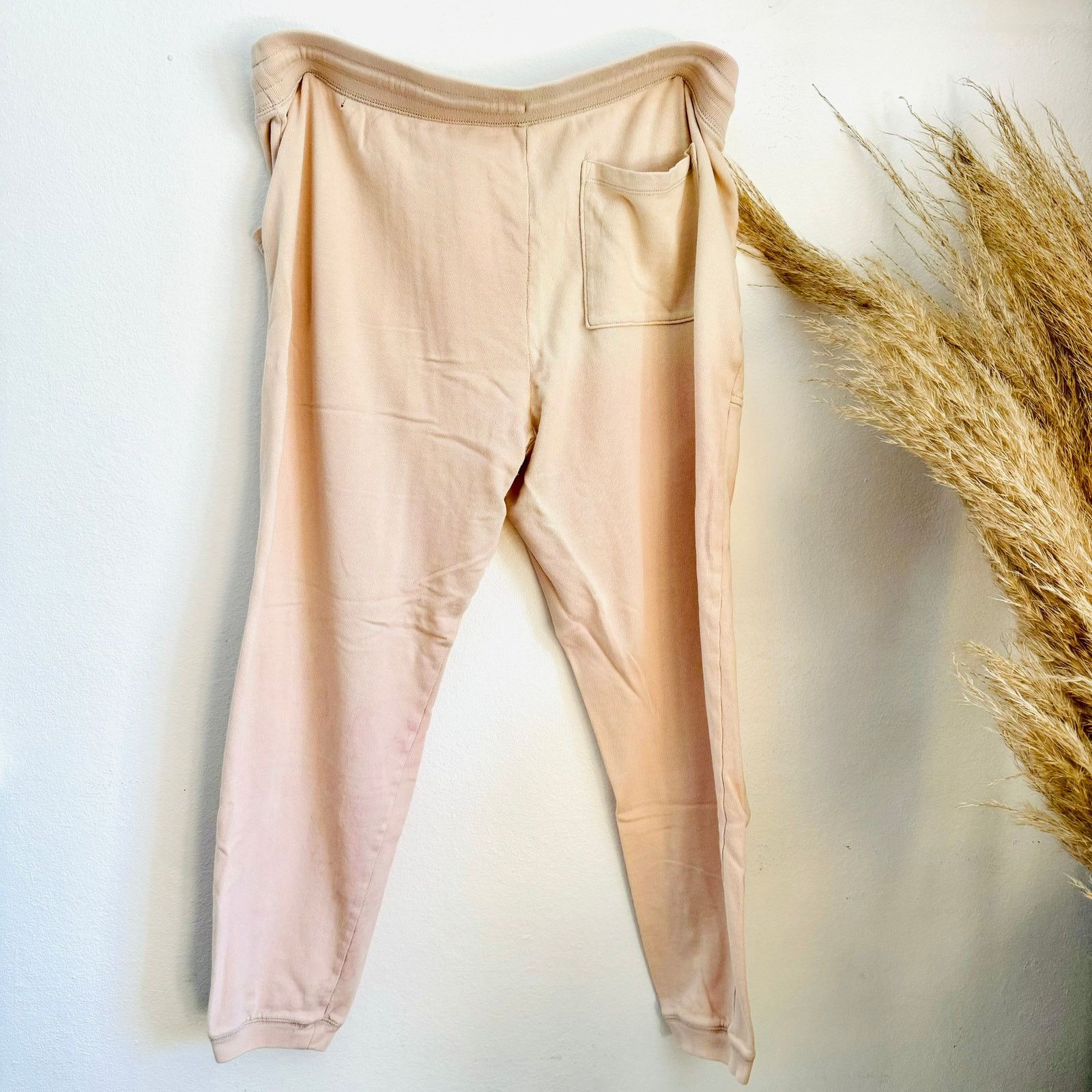 Old Navy OLD NAVY Cream White Sweatpants Joggers Pants M Sweats Size 28" / US 6 / IT 42 - 6 Thumbnail
