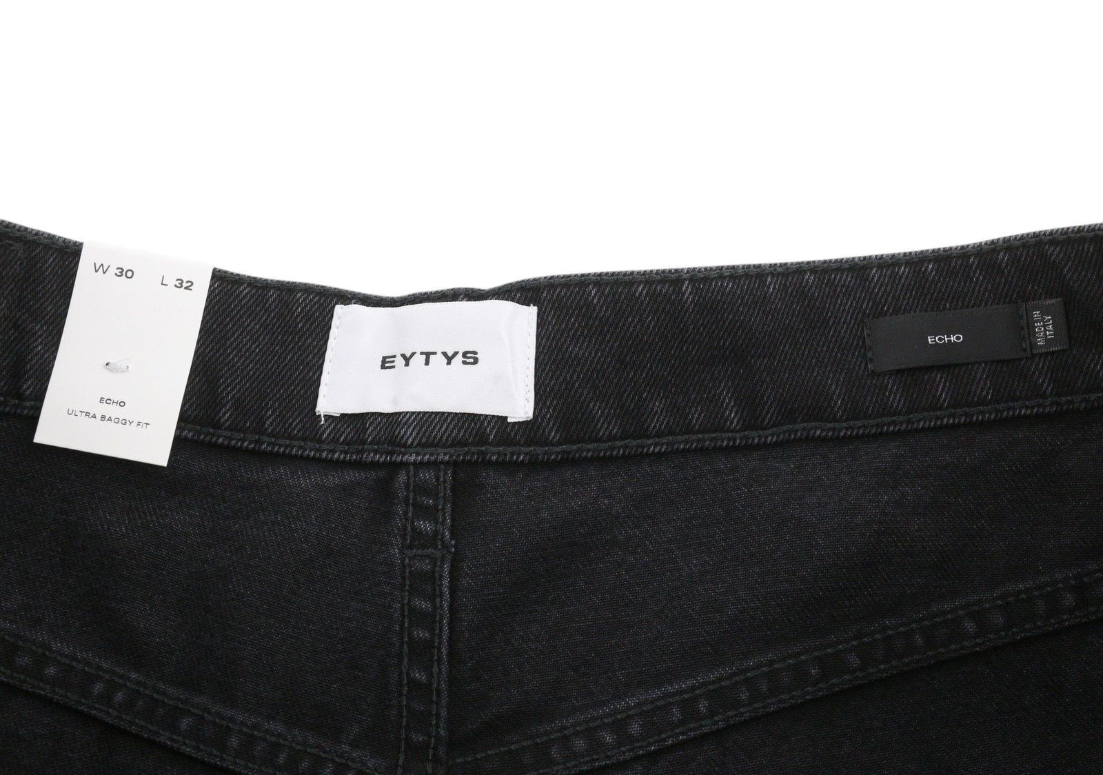 Eytys ECHO SULPHUR ULTRA BAGGY W30/L32 Black Faded RRP370 89328 Size US 30 / EU 46 - 8 Thumbnail
