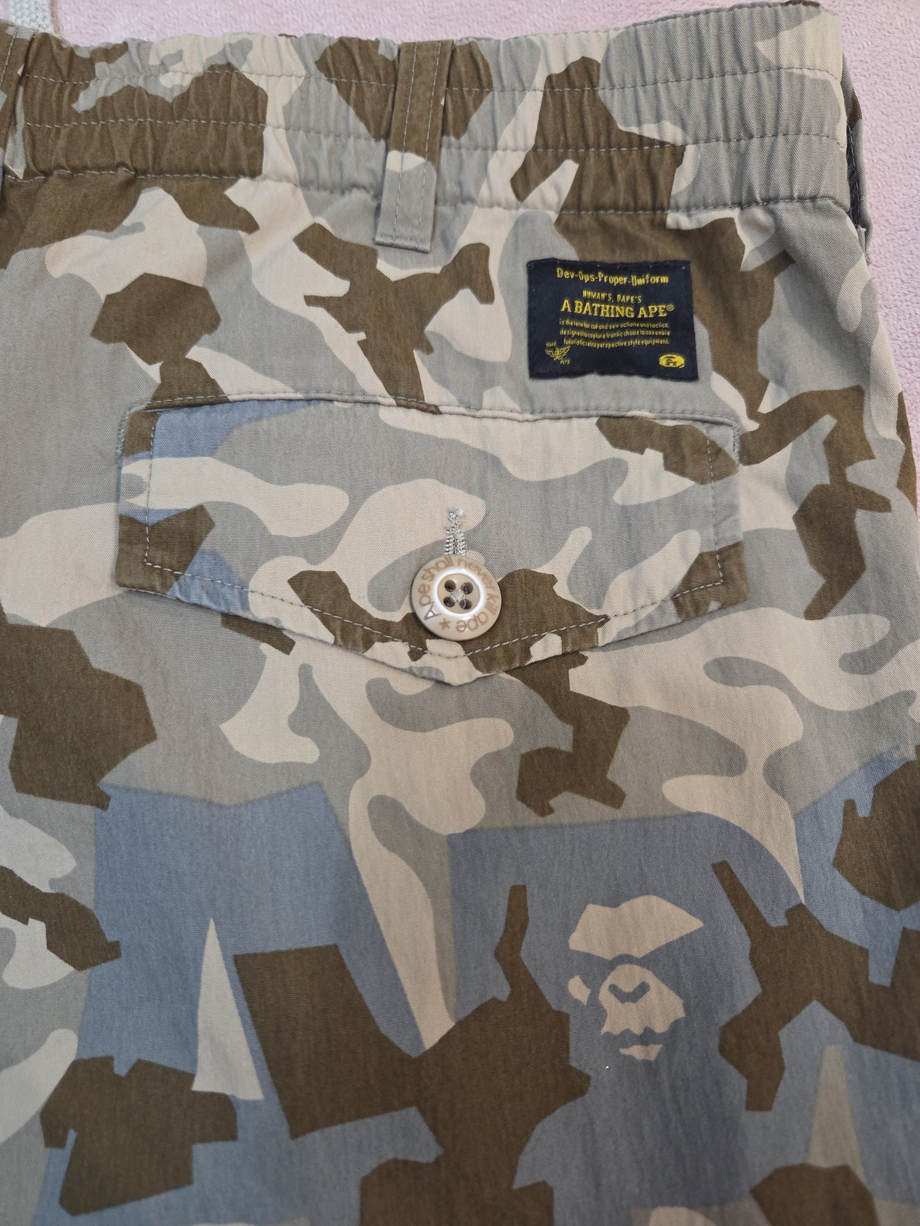 Bape Bape sand camo combats Medium Size US 32 / EU 48 - 15 Thumbnail