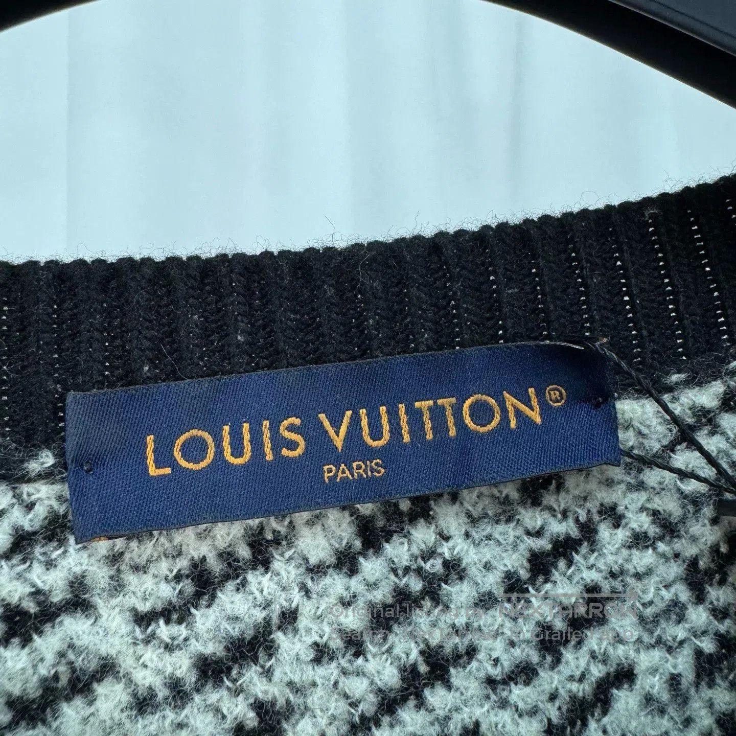 Louis Vuitton louis vuitton argyle pattern wool sweater. Size XXL / US 16-18 / IT 52-54 - 5 Thumbnail