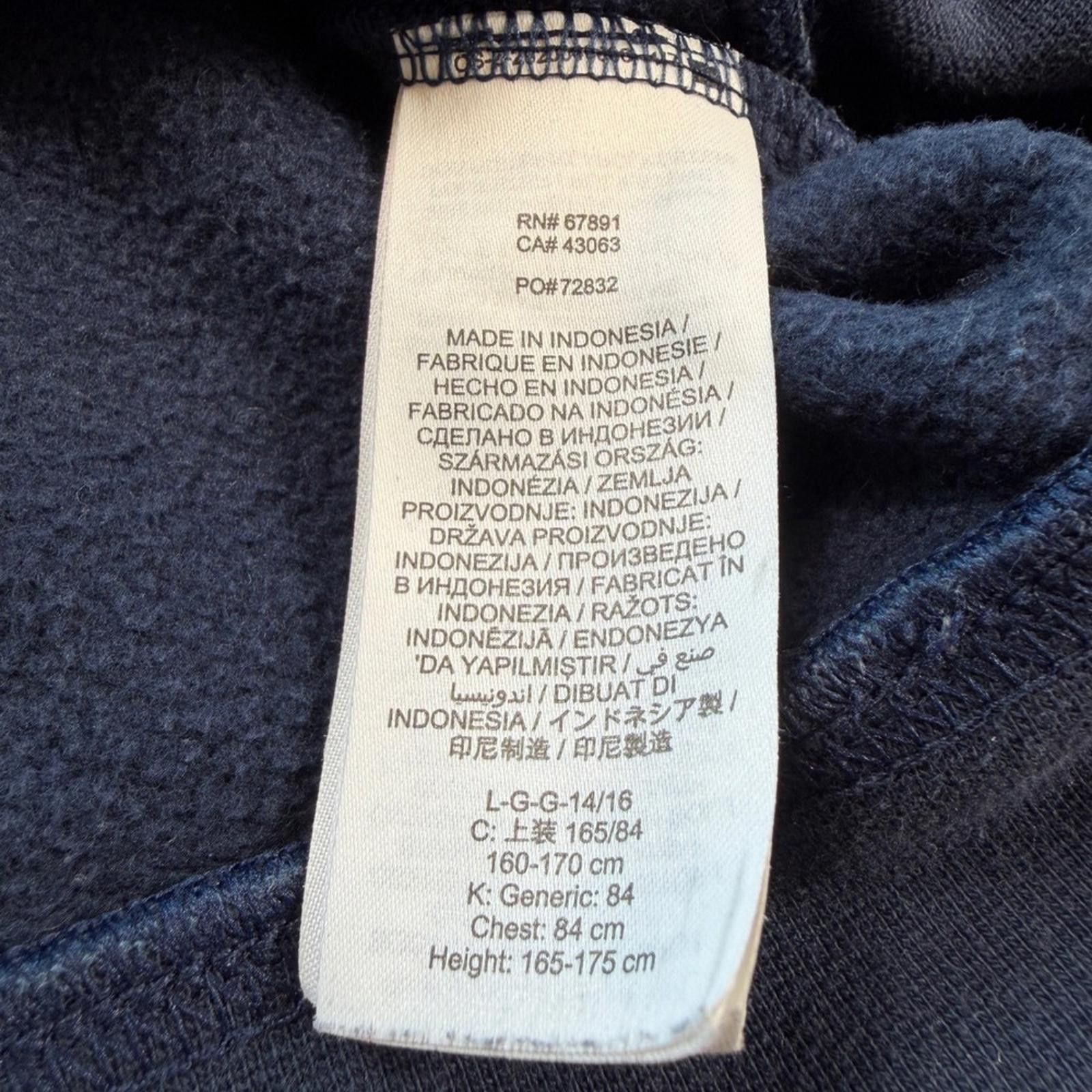 Nike Nike New England Patriots Hoodie Navy Blue Youth Large Size US L / EU 52-54 / 3 - 7 Thumbnail