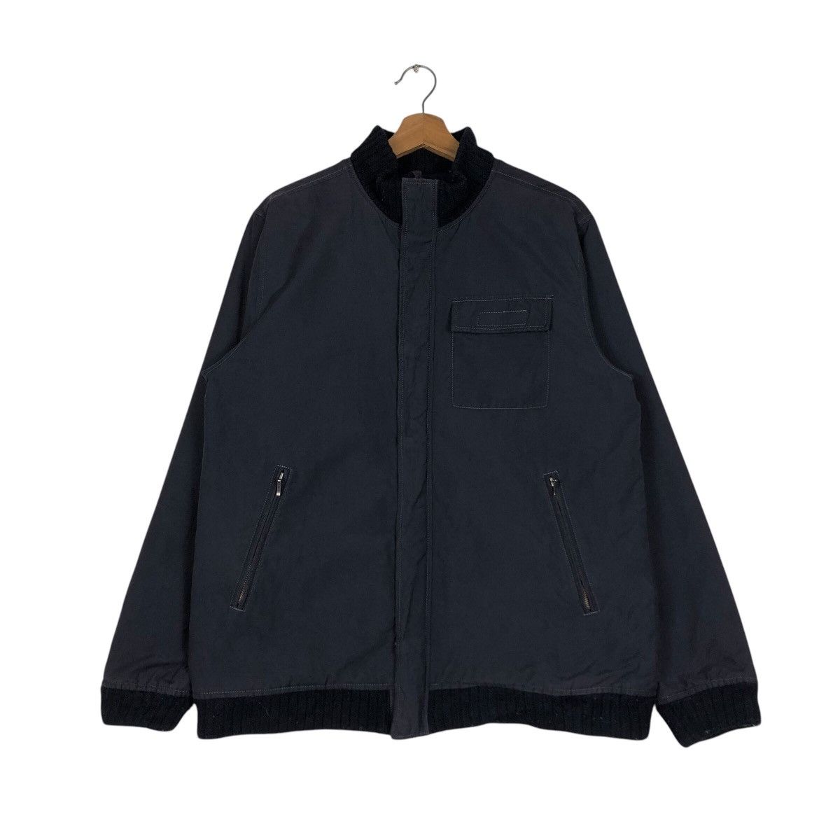 Japanese Brand 📌Vintage Bomber Jacket Quilted Ball Issey Miyake Size US M / EU 48-50 / 2 - 2 Thumbnail