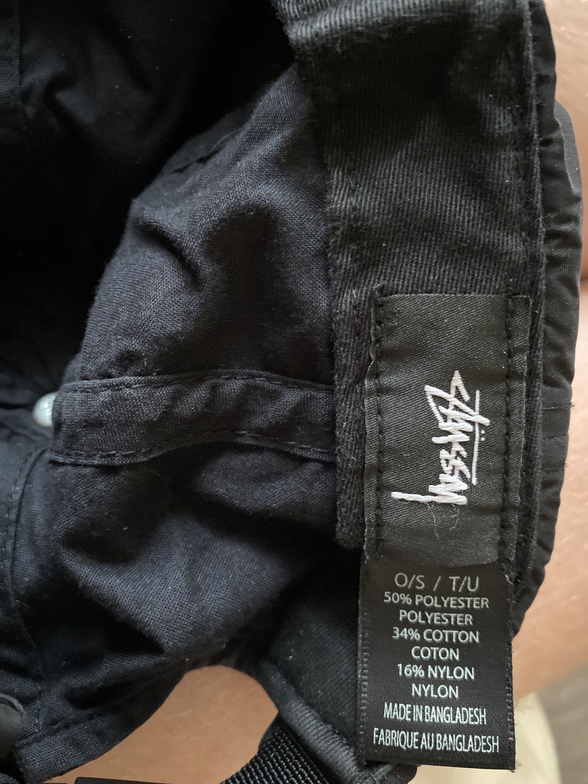 Stussy black cap Stussy Size ONE SIZE - 3 Thumbnail