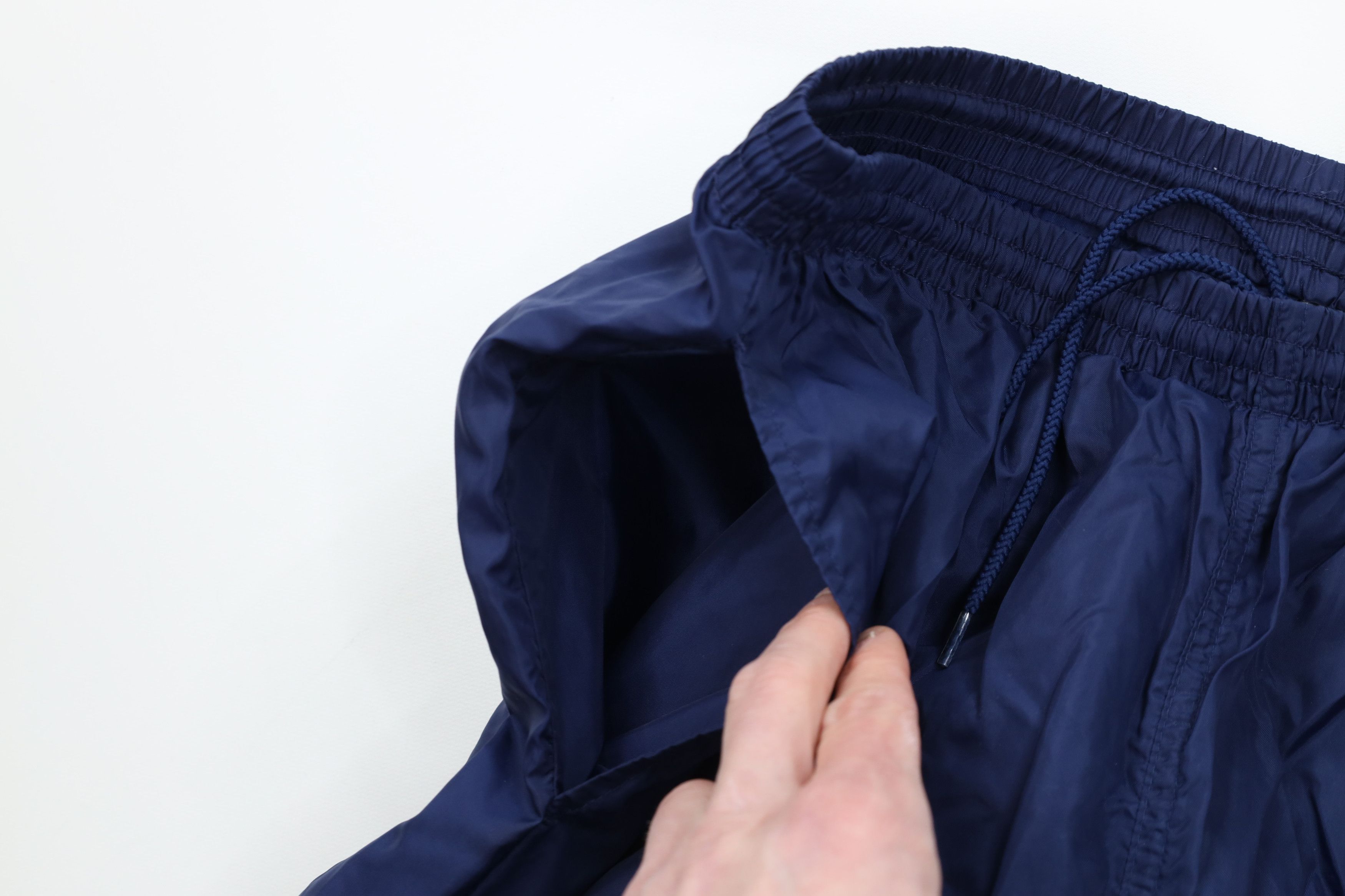 Nike Vintage 90s Nike Mini Swoosh Windbreaker Joggers Pants Blue Size US 38 / EU 54 - 8 Thumbnail