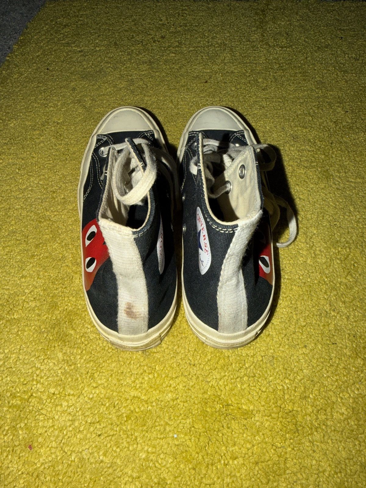Comme des Garcons × Vans CdG PLAY x Converse Women's All Star Peek-A-Boo Size US 8 / EU 41 - 4 Thumbnail