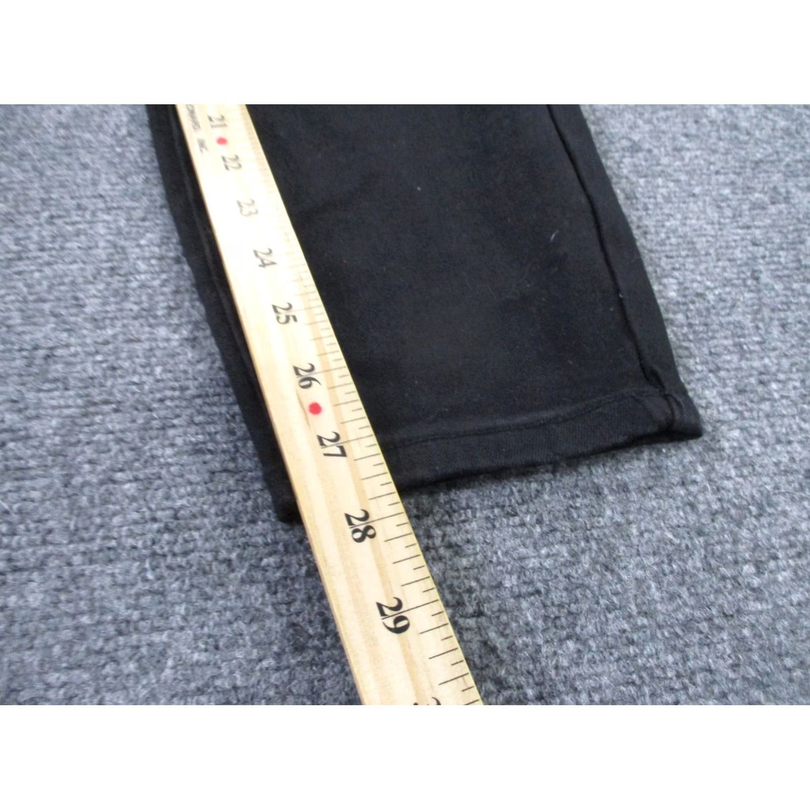 Vintage Judy Blue Jeggings Womens 18W Black Straight Skinny Stretch Preppy Casual Y2K Jeans Size 26" / US 2 / IT 38 - 4 Thumbnail