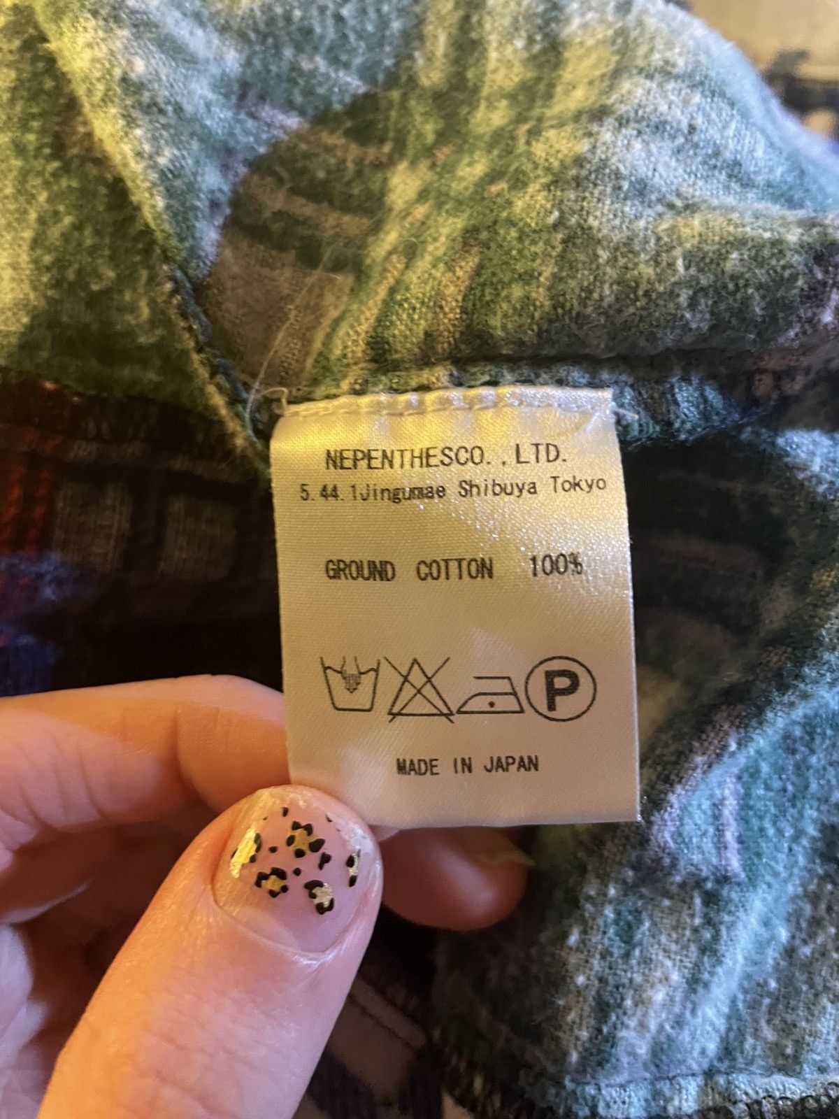 Needles Needles Rebuild Flannel Size US S / EU 44-46 / 1 - 3 Thumbnail