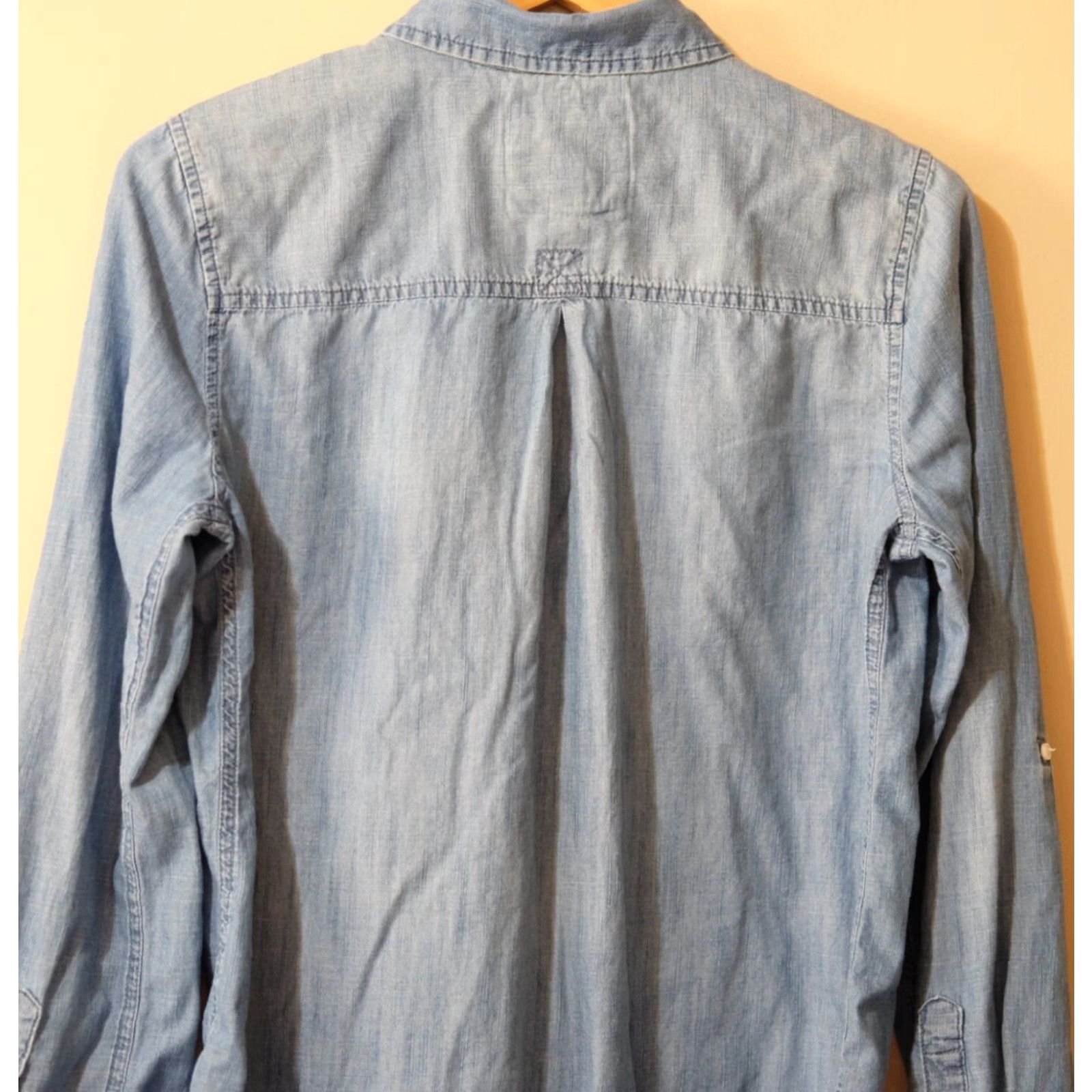 Vintage SO Perfectly Soft Perfectly You Relaxed Womens L Button-Up Shirt Blue Size L / US 10 / IT 46 - 6 Thumbnail