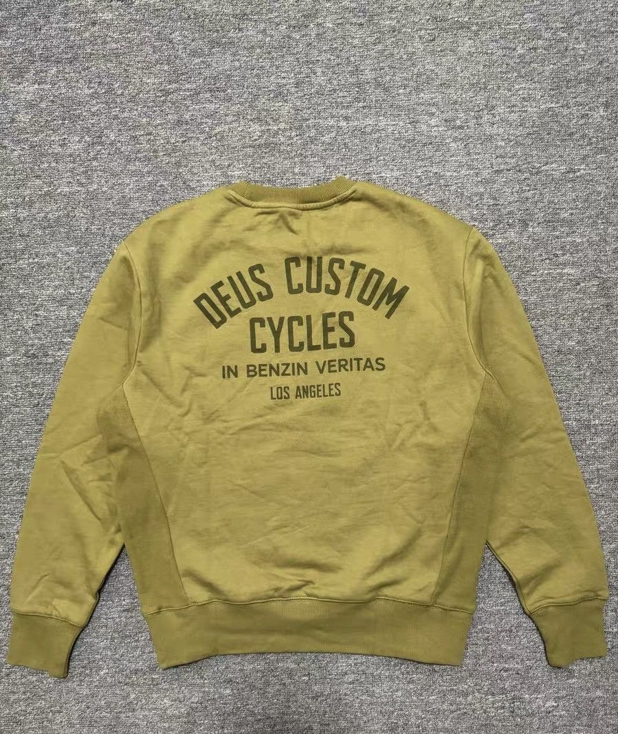 Deuce Deus Ex Machina Vintage Cotton Crewneck Sweatshirt Size US M / EU 48-50 / 2 - 2 Thumbnail