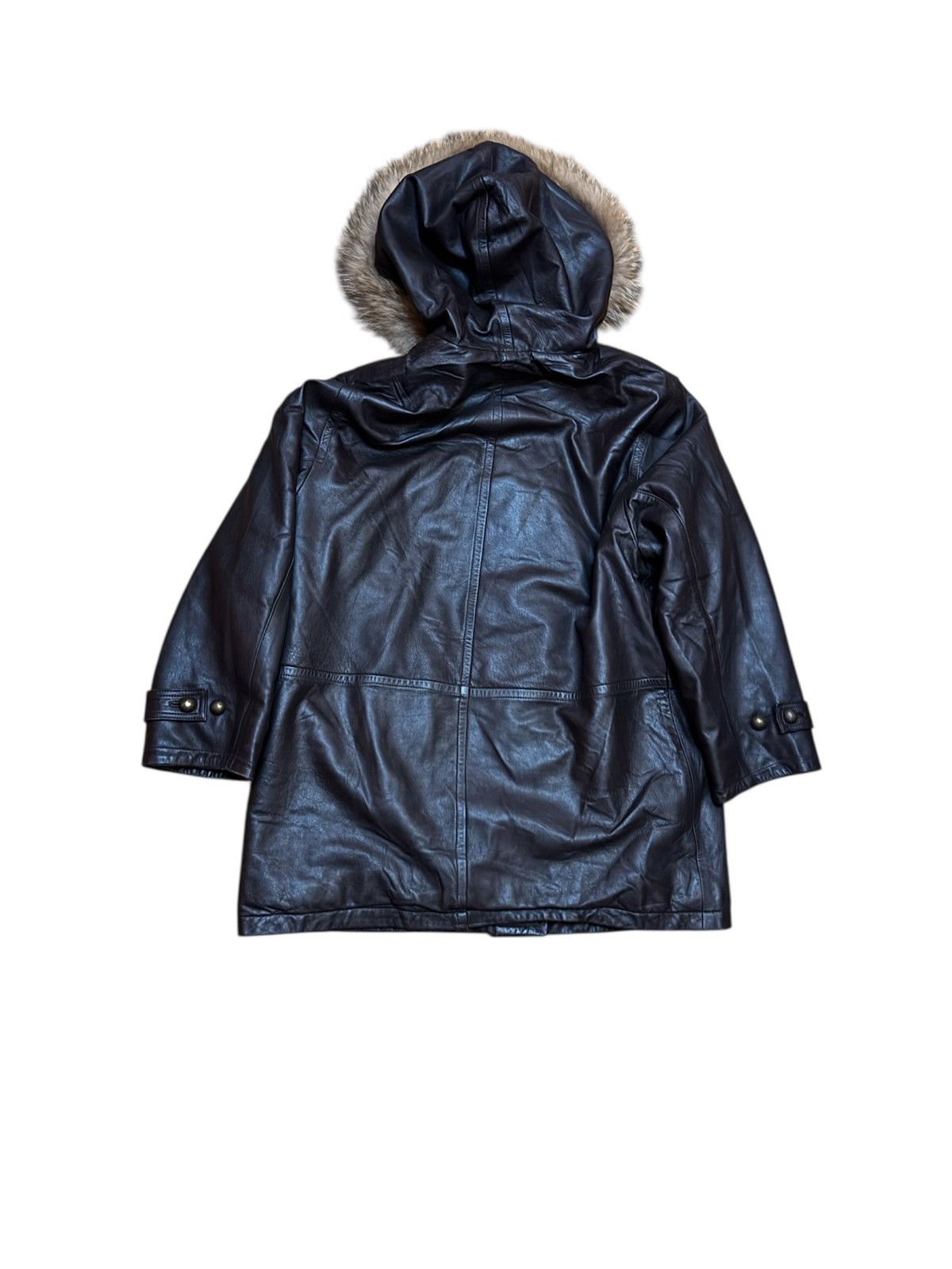Marina Rinaldi Vintage Marina Rinaldi leather jacket Size M / US 6-8 / IT 42-44 - 3 Thumbnail