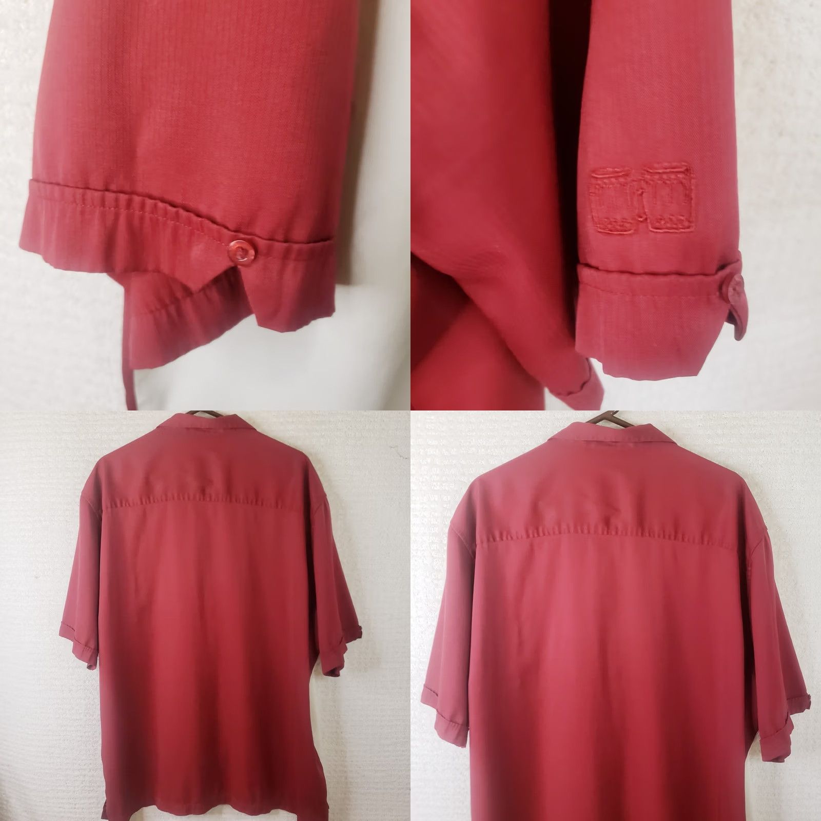 Vintage The Havanera Co. Shirt 2XLT Red White Embroidered Short Sleeve Button-Down Mens Shirt Hung Manual Size US XXL / EU 58 / 5 - 8 Thumbnail
