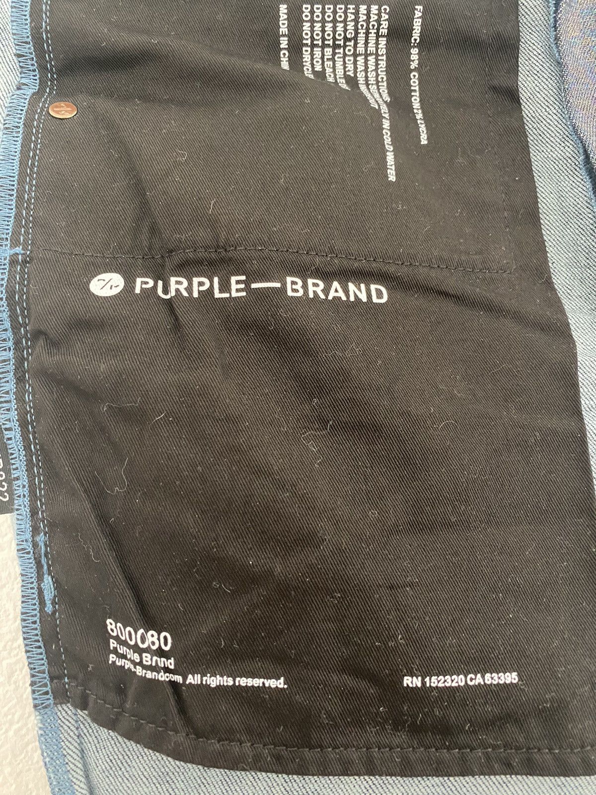 Purple Brand PURPLE BRAND : Style No.P001 Size US 33 - 10 Thumbnail