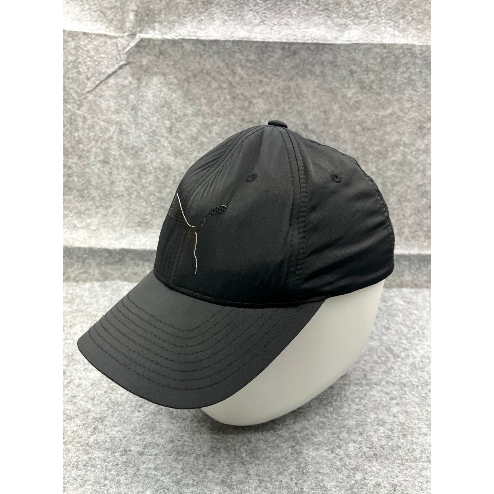 Puma PUMA Hat Fitted Adult Medium Black Nylon Cotton Blend Flexfit Golf Outdoor Size ONE SIZE - 4 Thumbnail