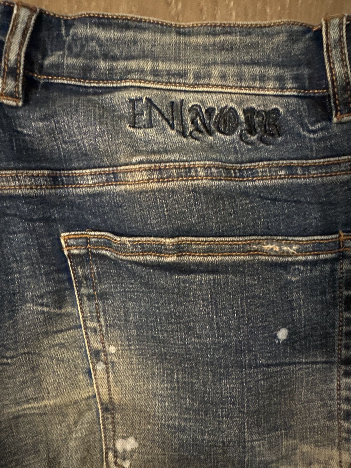 En Noir En Noir Denim Clash Dirty Indigo Size US 38 / EU 54 - 6 Thumbnail